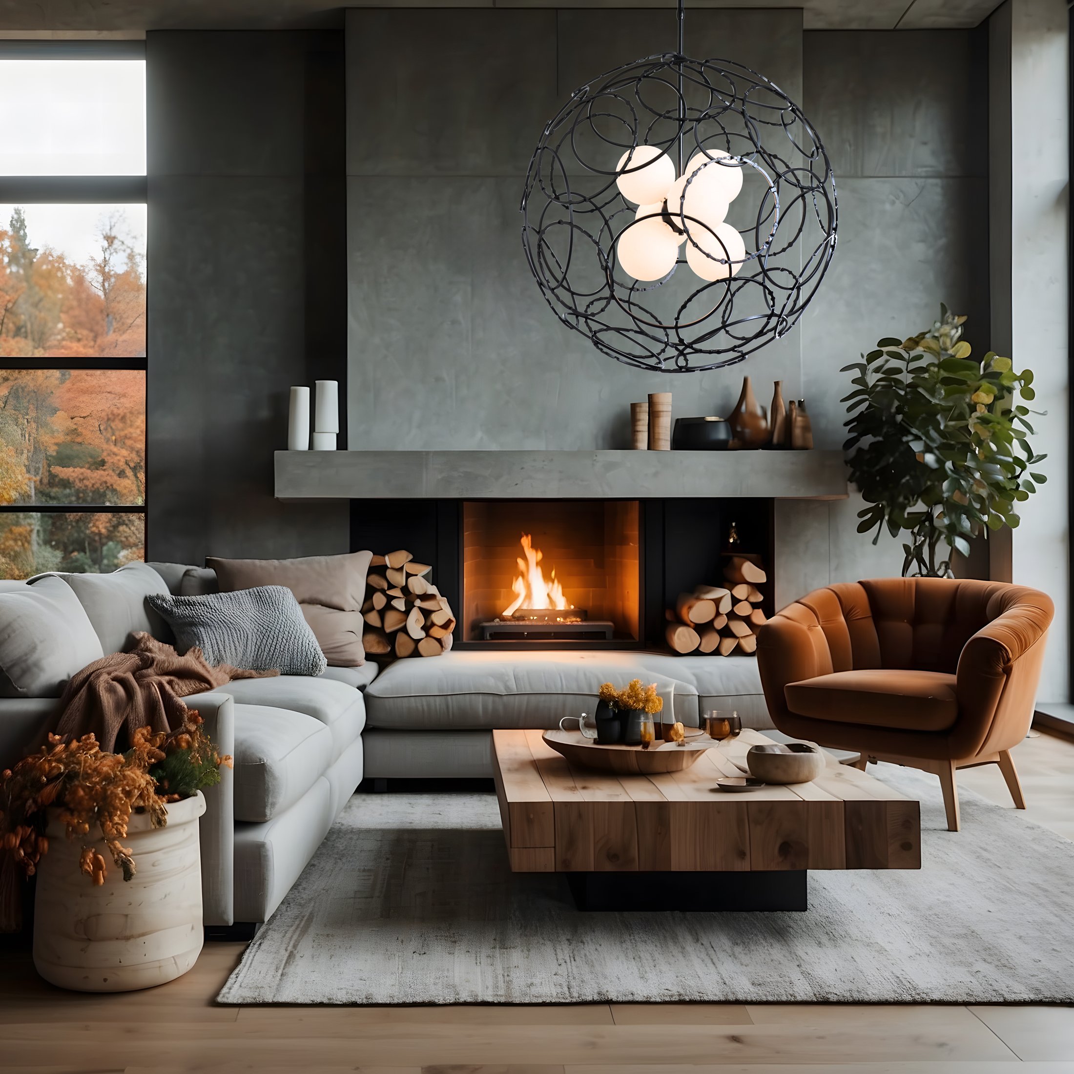 Olympus Orb Pendant | by Hubbardton Forge | 131602