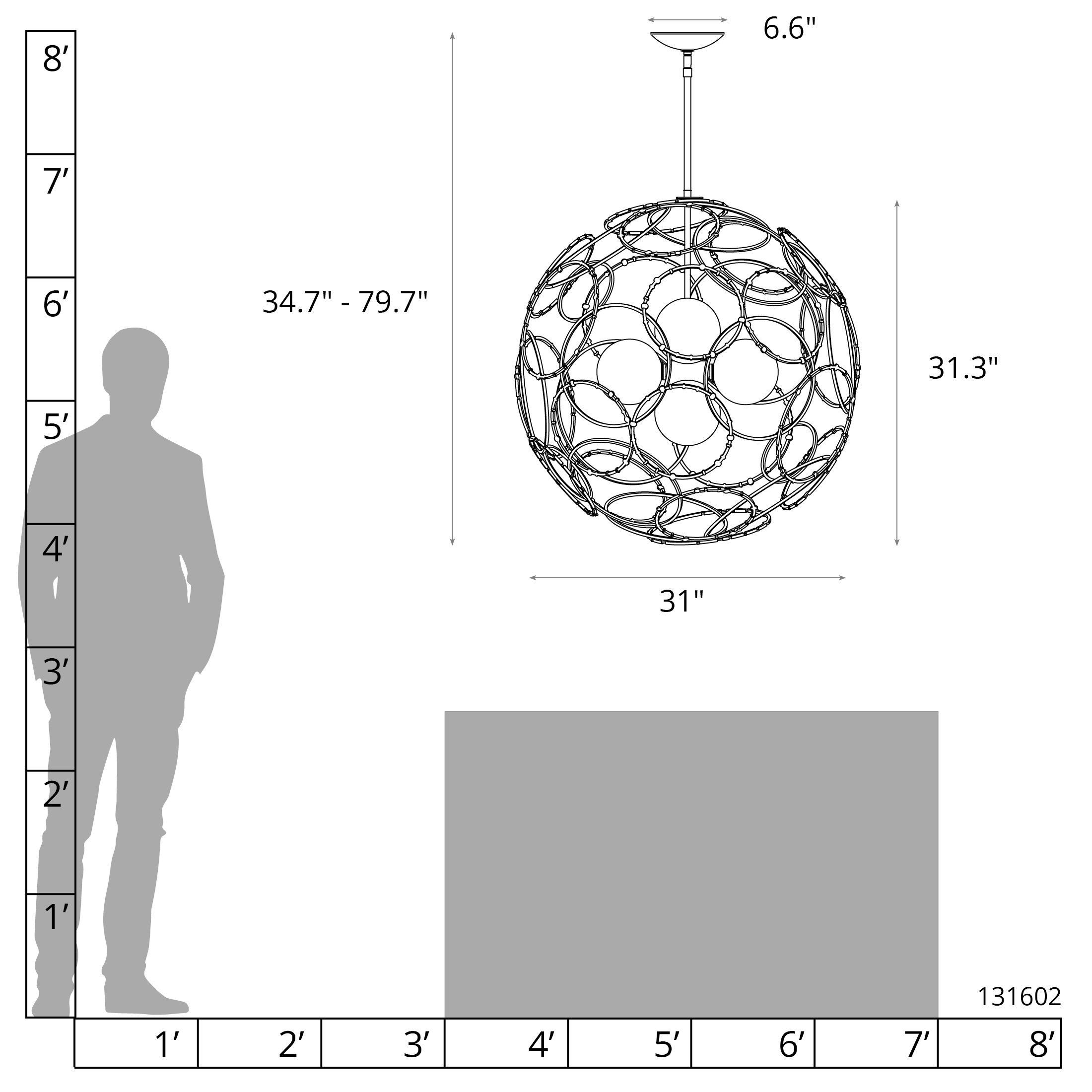 ୨୧ハート ペンライト シート オーダー.ಇ/ᐠˬ ͜ ˬ ᐟ\∫.₊̣ zl Olympus Orb Pendant | by Hubbardton Forge | 131602