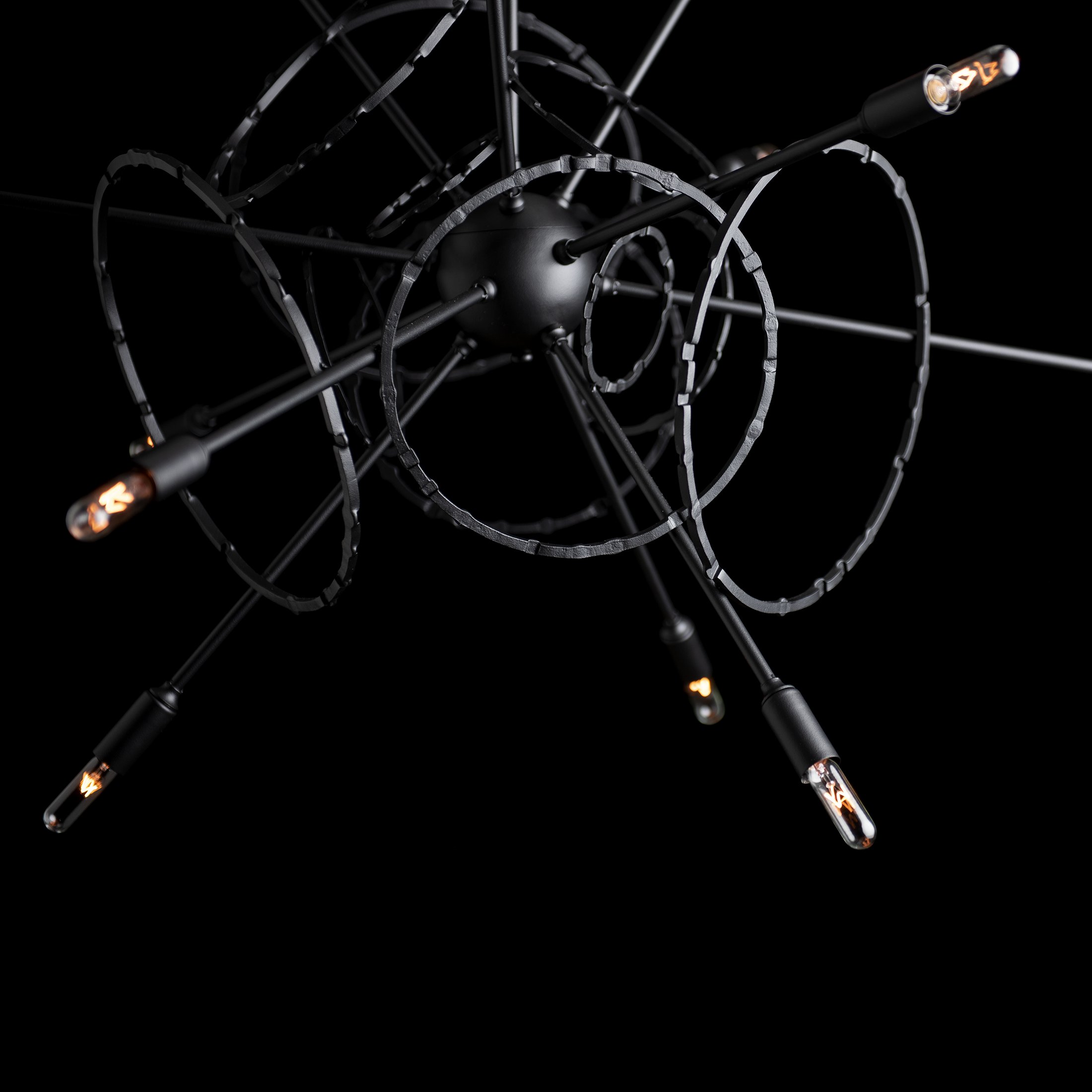 Olympus 12-Light Starburst Pendant | by Hubbardton Forge