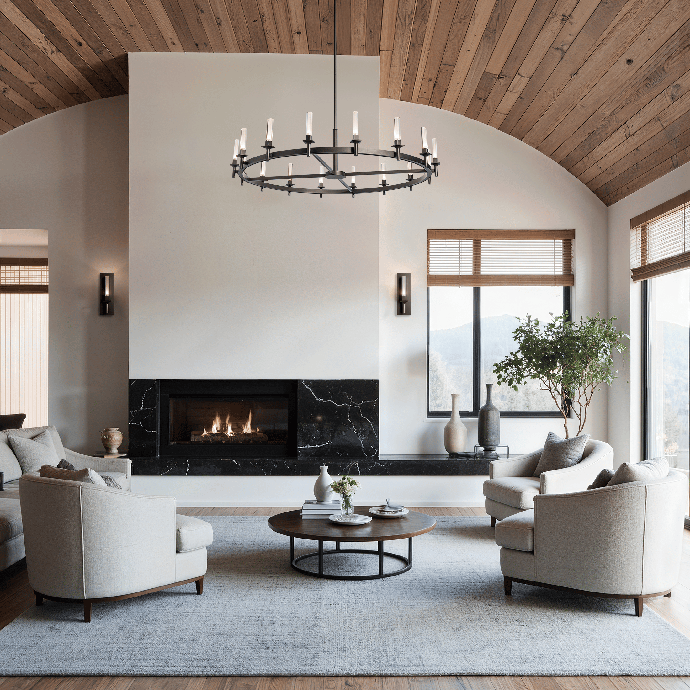 Windsor 16-Light Chandelier | by Hubbardton Forge | 131621