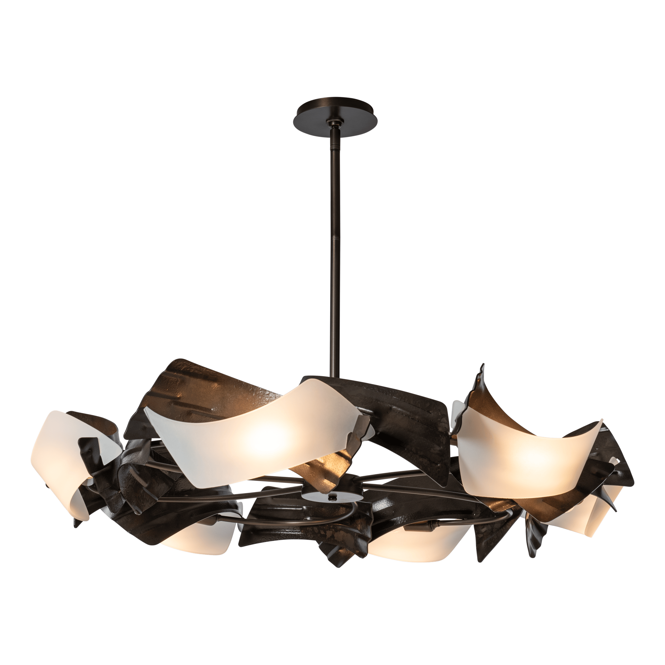 Crest 6 Light Circular Pendant by Hubbardton Forge 132161