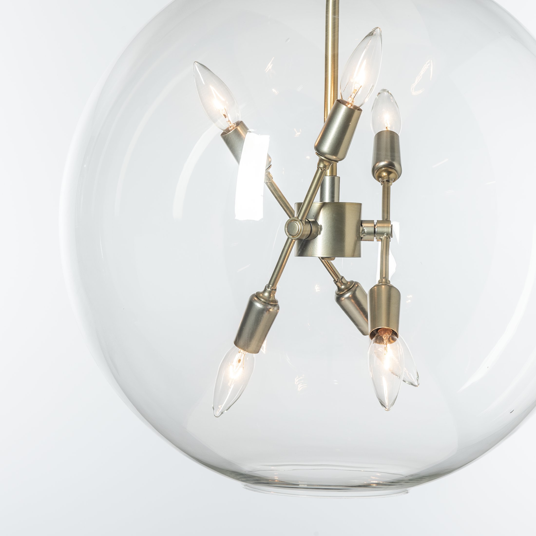 スワロフスキー　プテラノドン Luma 12-Light Starburst Pendant | by Hubbardton Forge | 131321