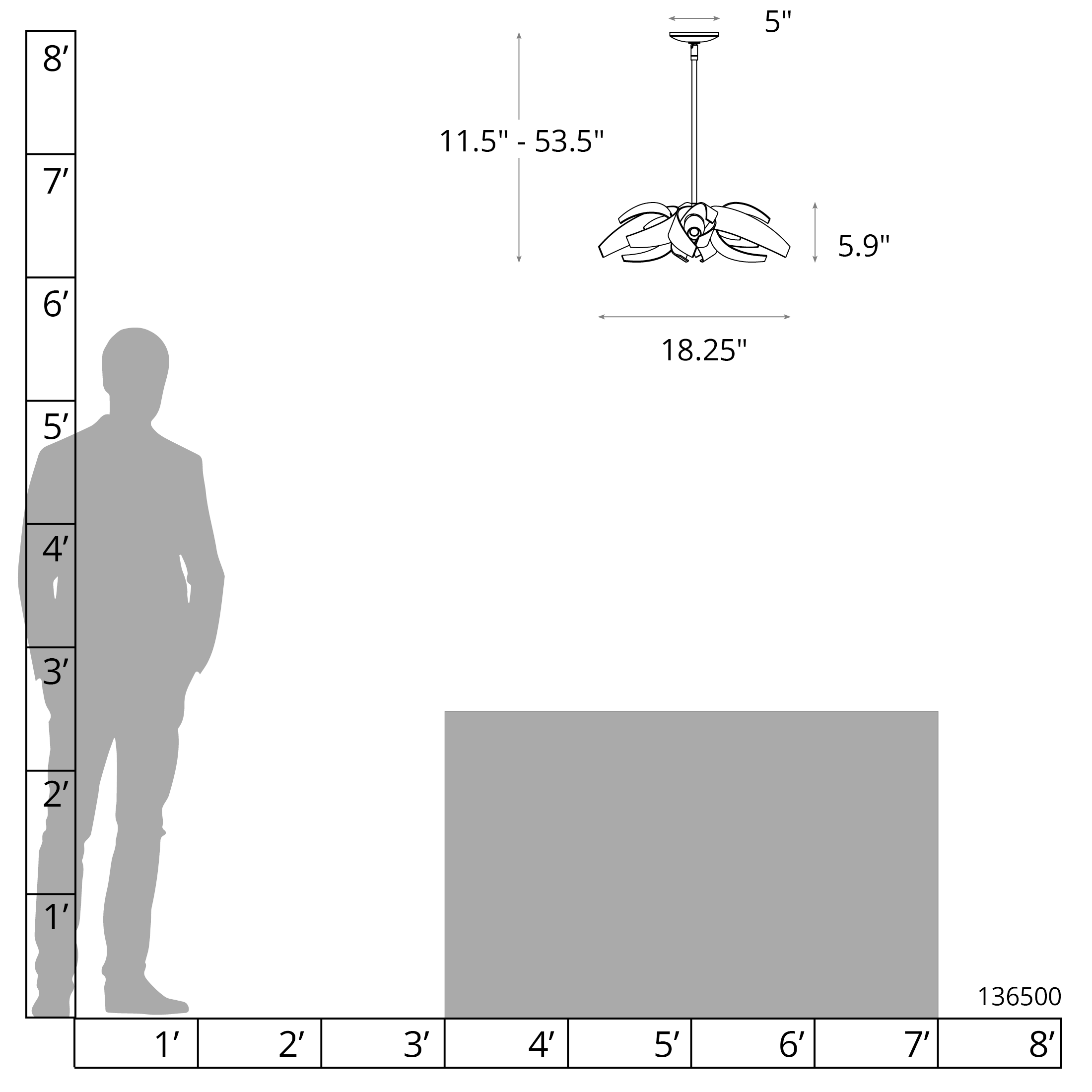 Corona Small Pendant | by Hubbardton Forge | 136500