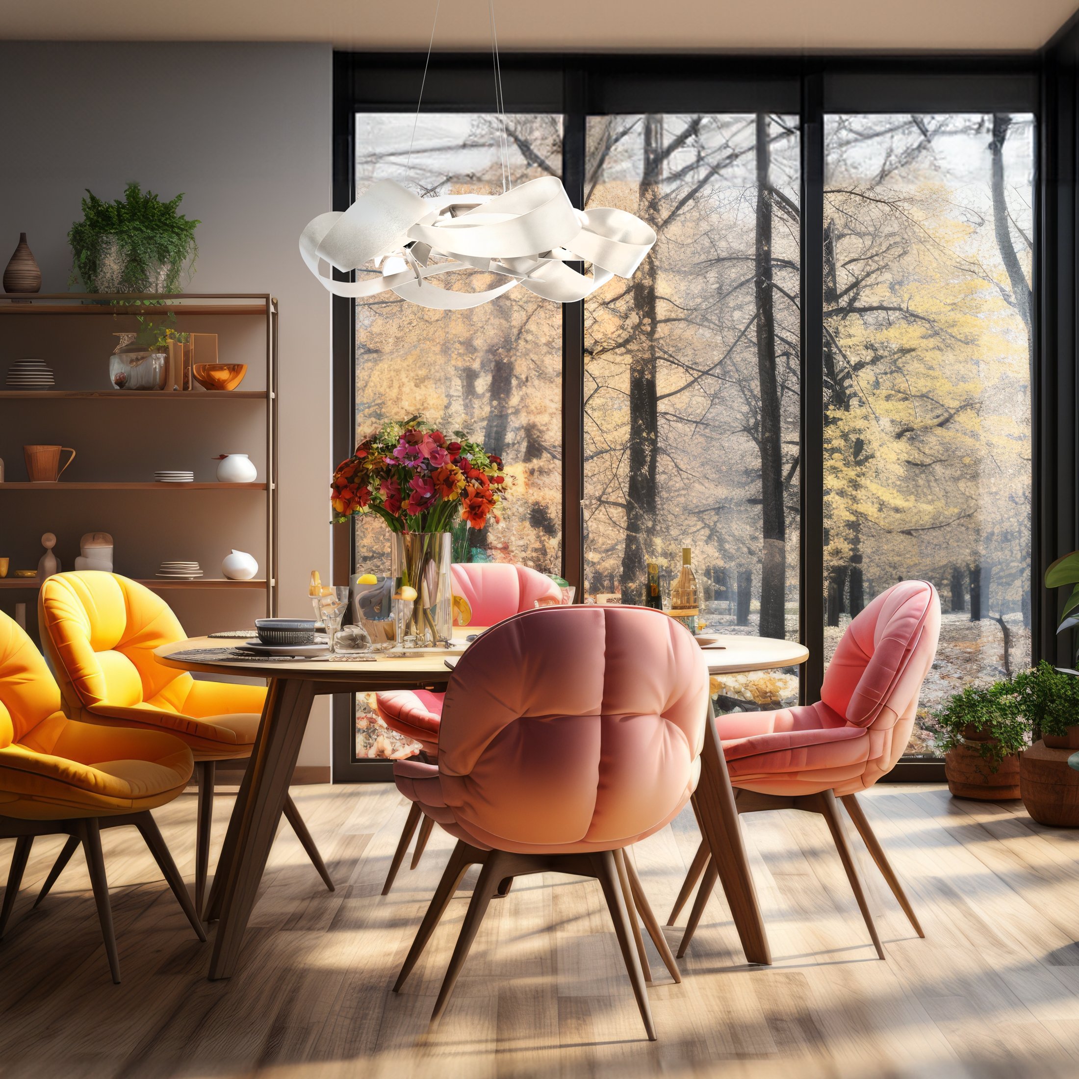 ブルテリア ノベルティフロアライト from Vancouver♪ Flux Large LED Pendant | by Hubbardton Forge | 136525