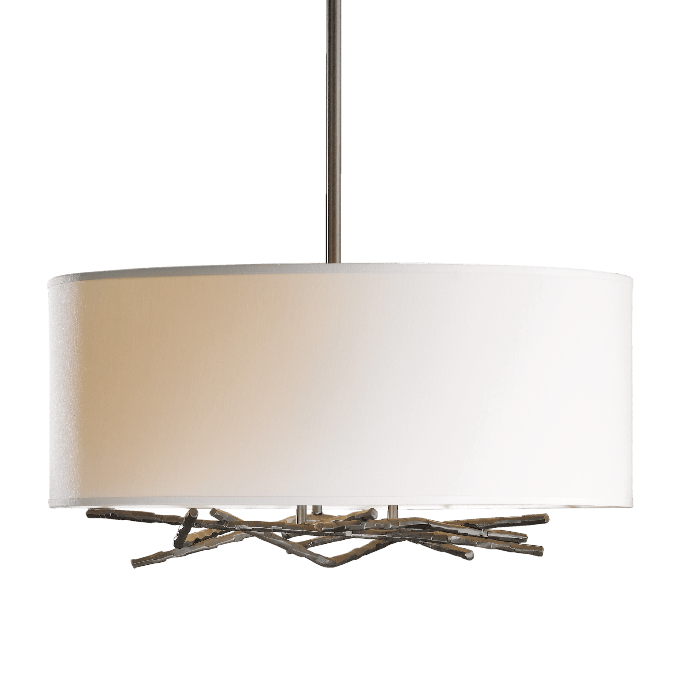 Drum shade top light fixture