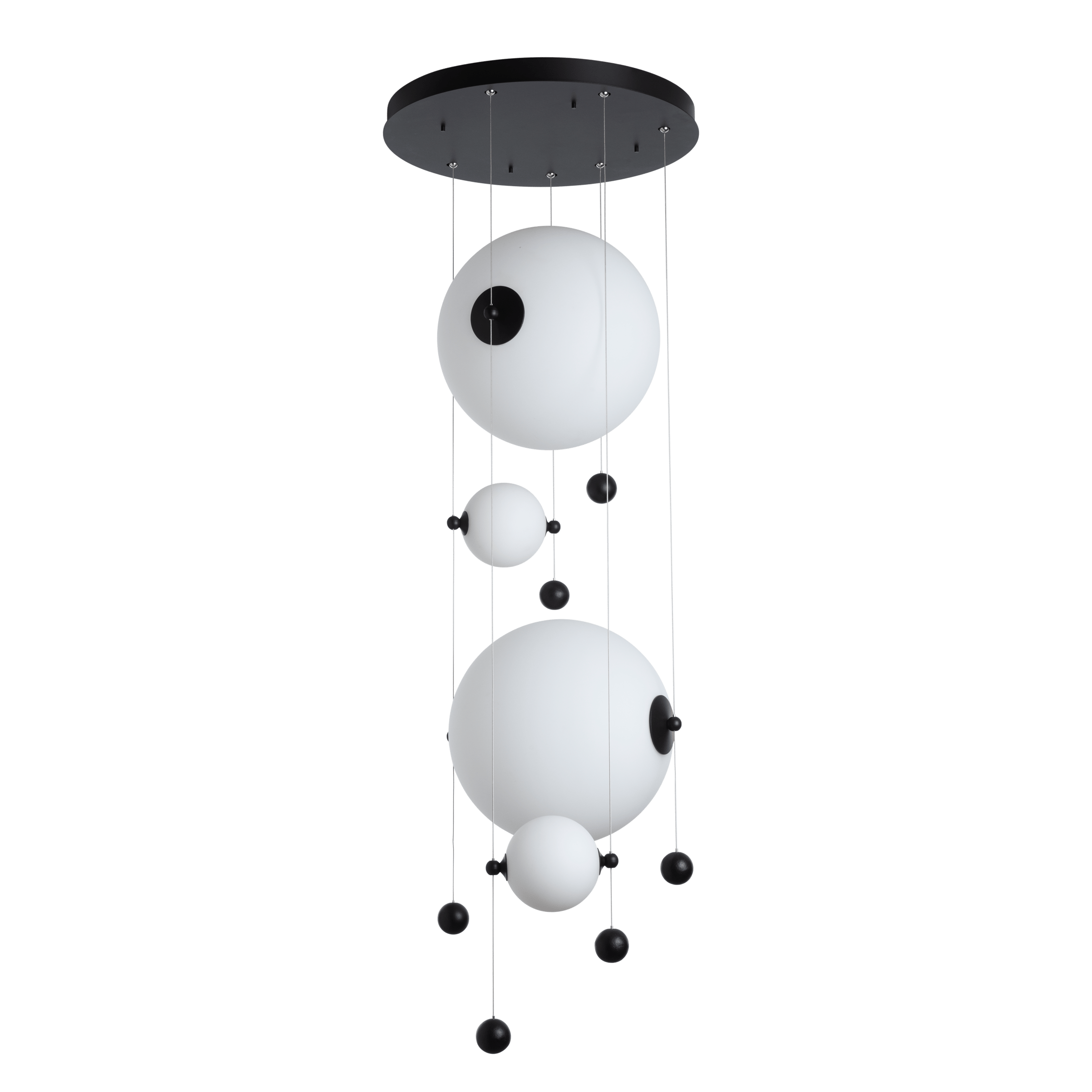 Round hanging led lights on sale
