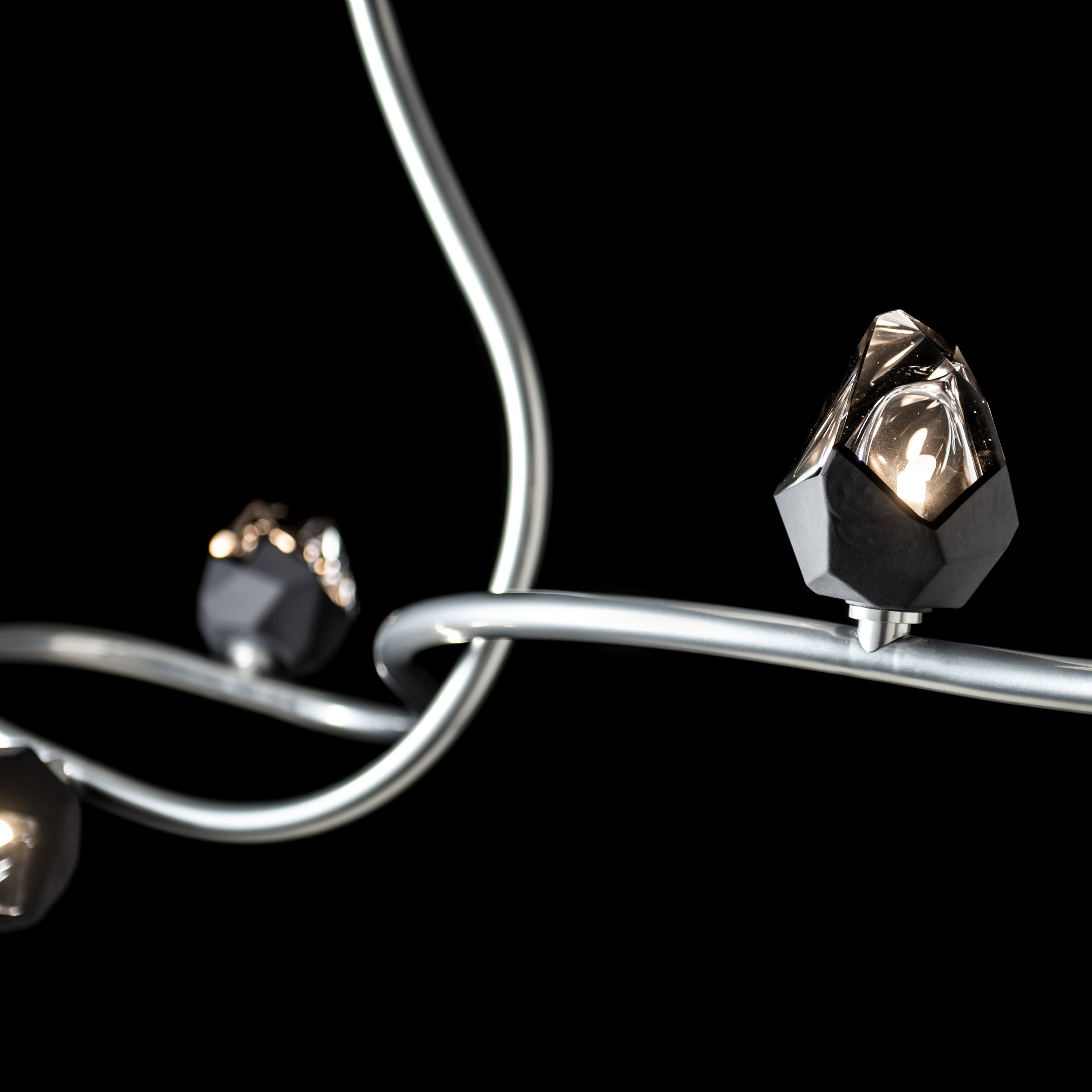 Glacier 3-Light Pendant | by Hubbardton Forge | 139208