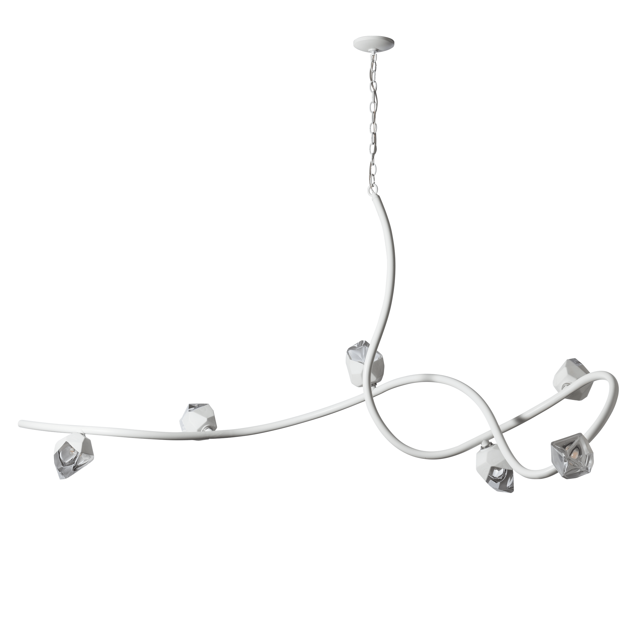 Glacier XL 6-Light Pendant | by Hubbardton Forge | 139209