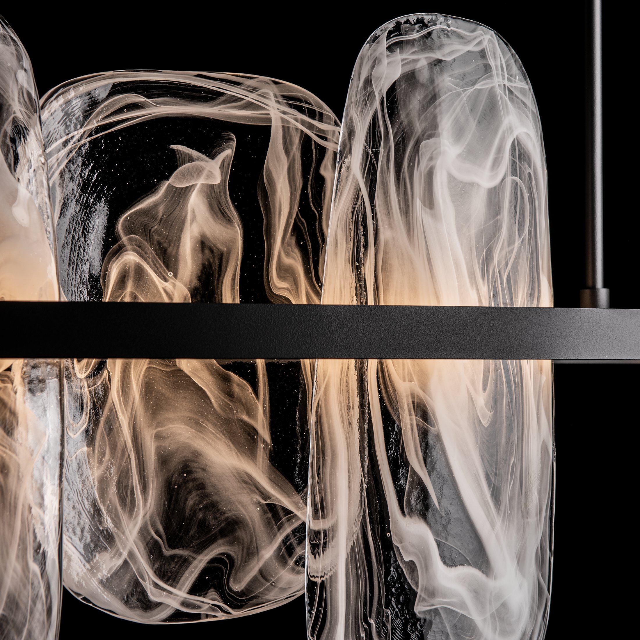 Vitre Large Linear LED Pendant | by Hubbardton Forge | 139661