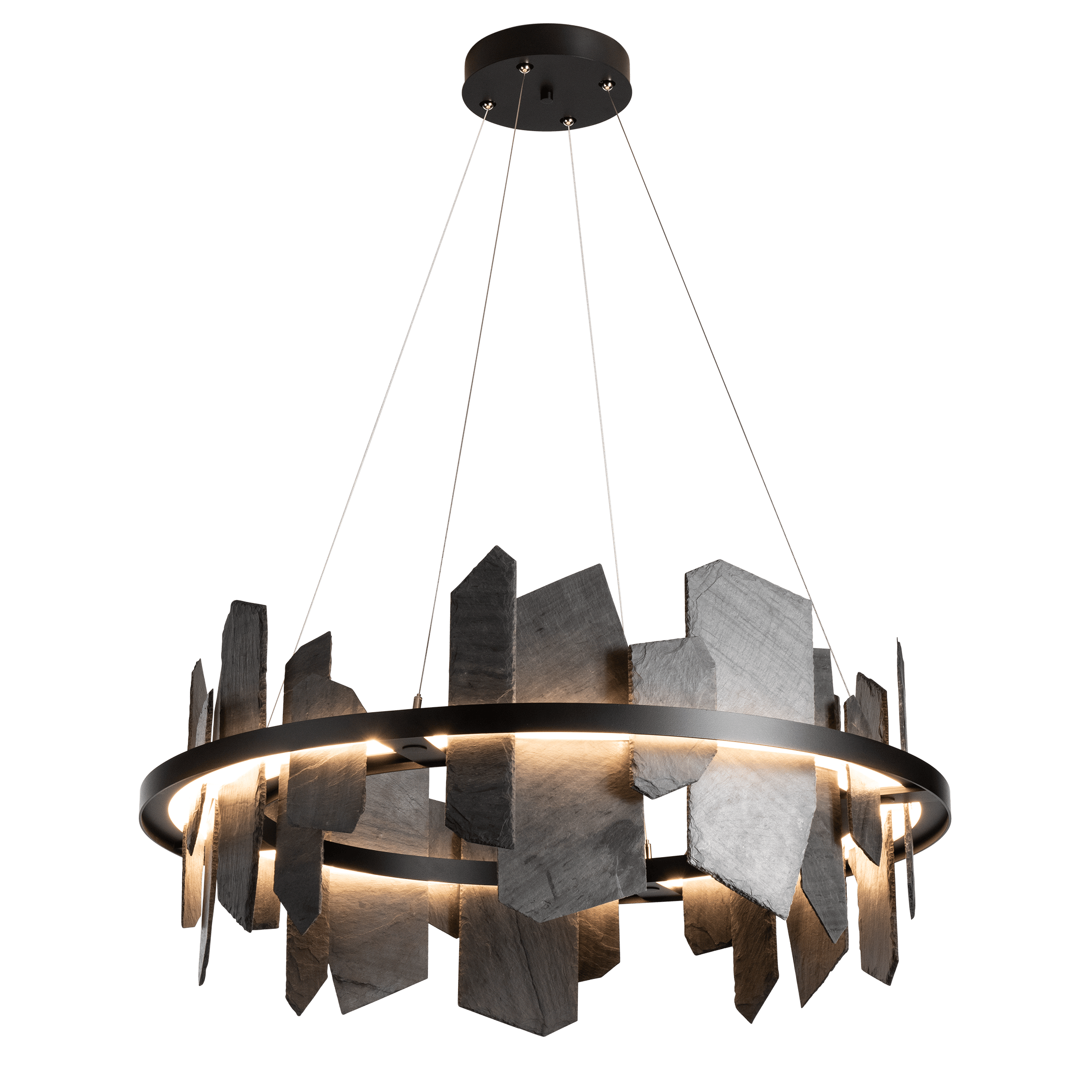 Ardesia Circular LED Pendant | by Hubbardton Forge | 139665