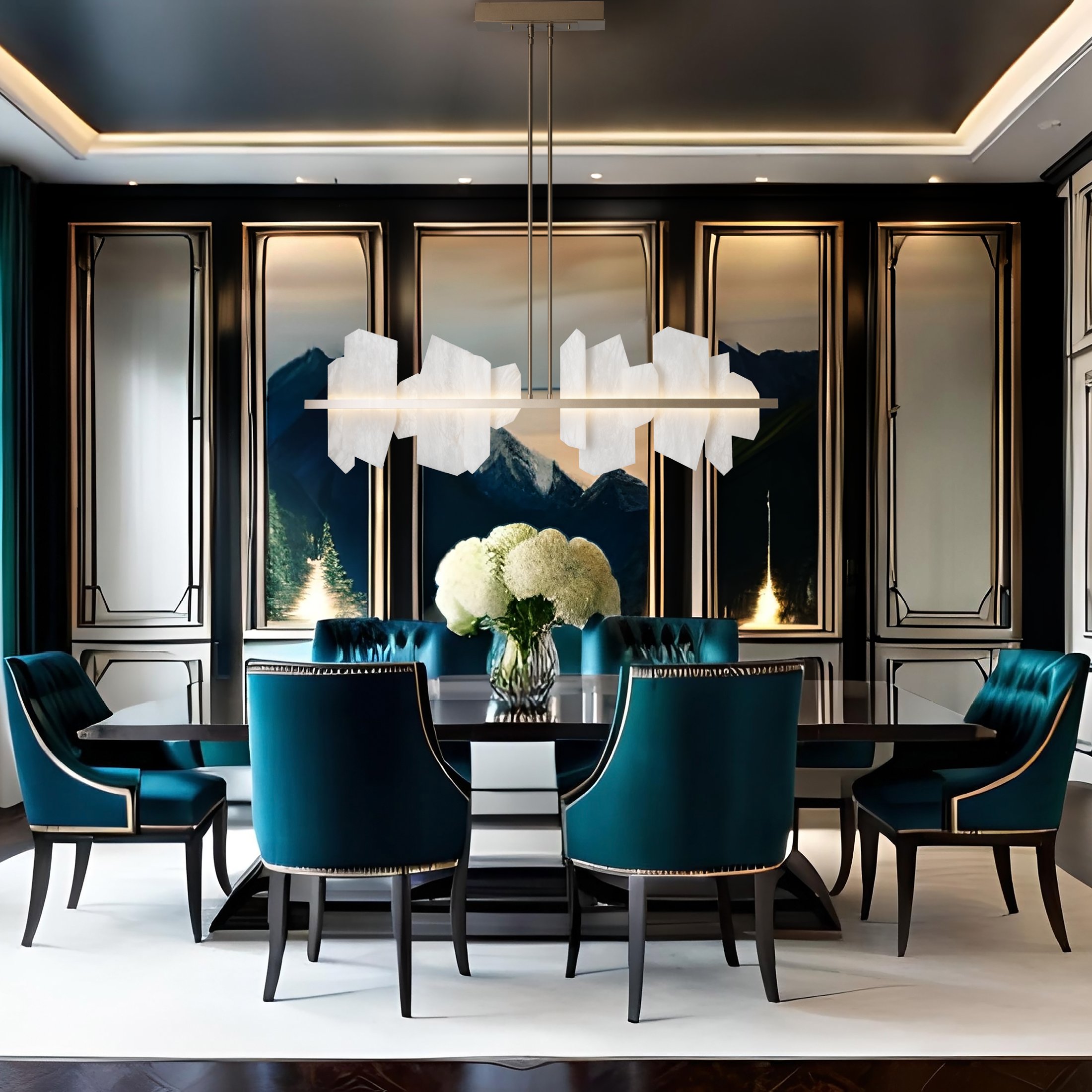 Volterra Linear LED Pendant | by Hubbardton Forge | 139667