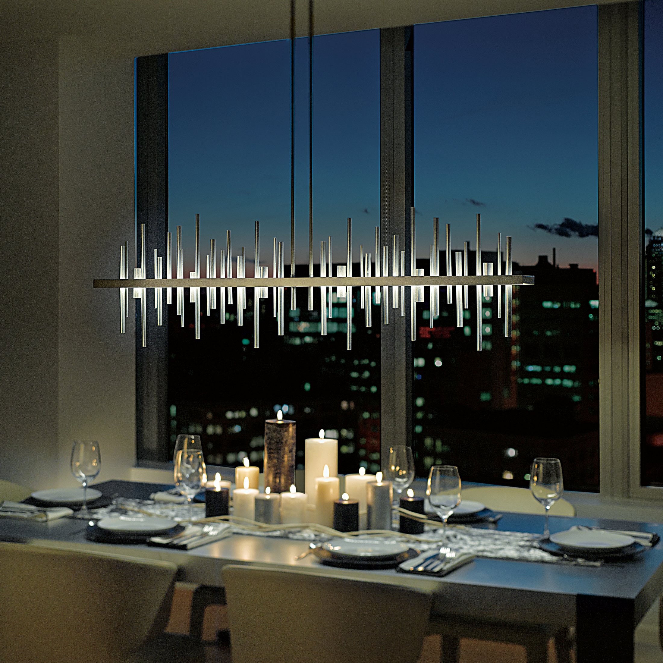 Cityscape Large LED Pendant | by Hubbardton Forge | 139726