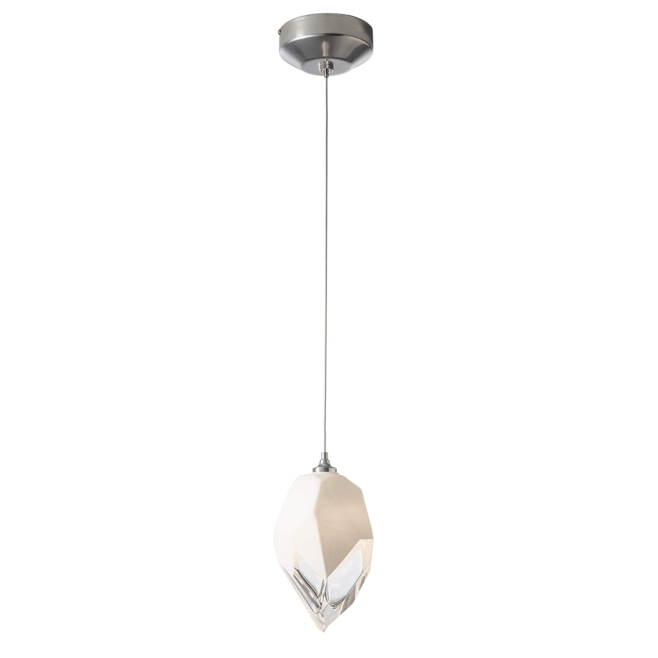 Faceted glass pendant light online