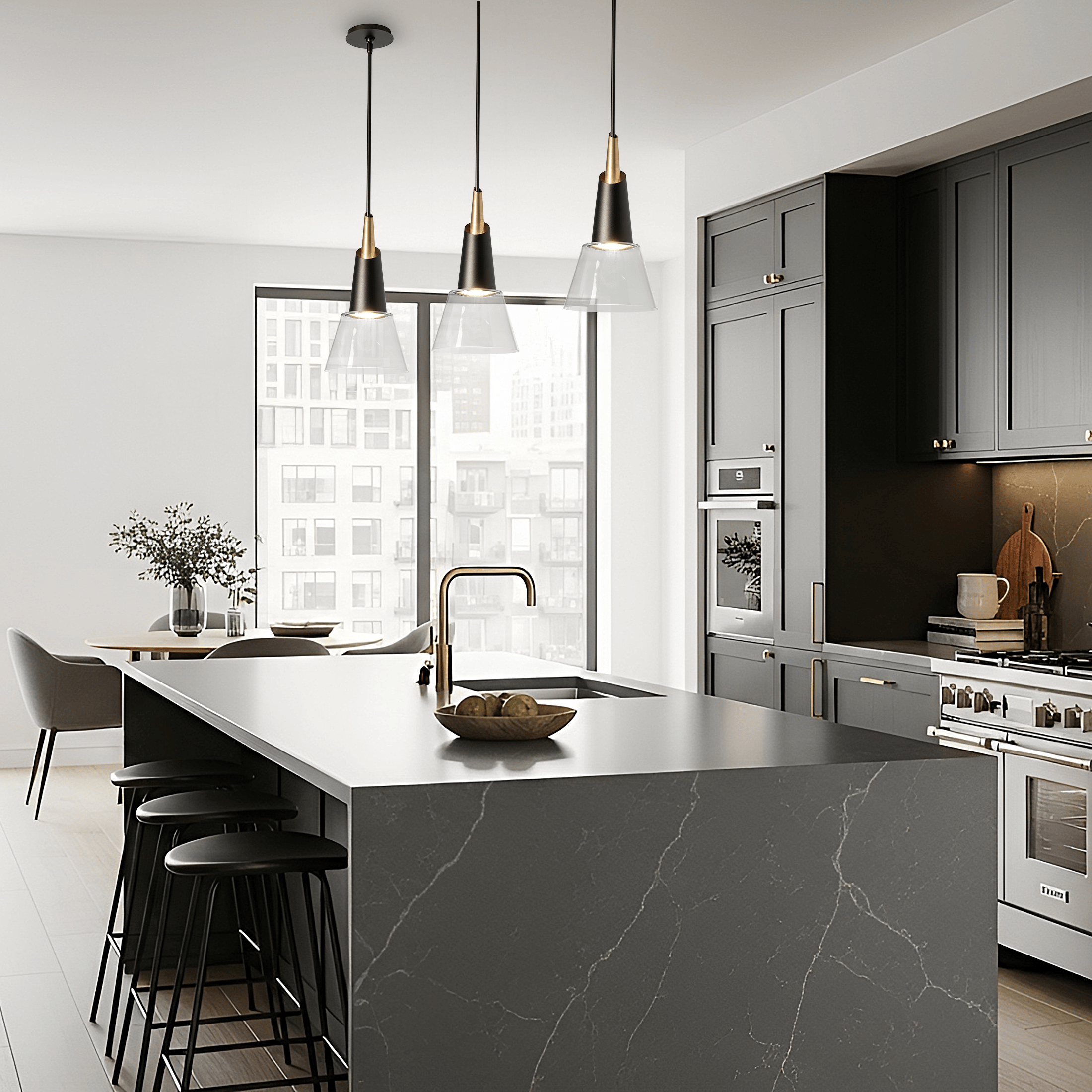 Kora Mini Pendant | by Hubbardton Forge | 181601