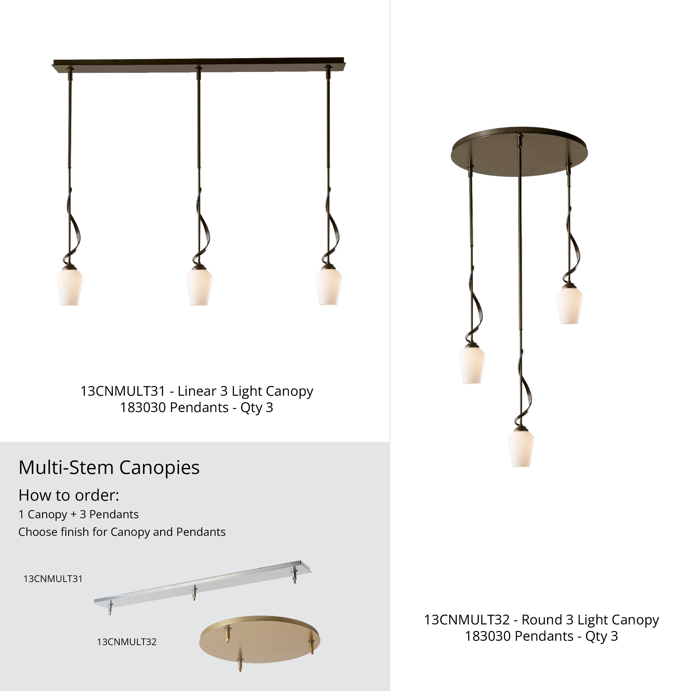 Hubbardton Forge Flora Down Light Pendant - Thumbnail 4