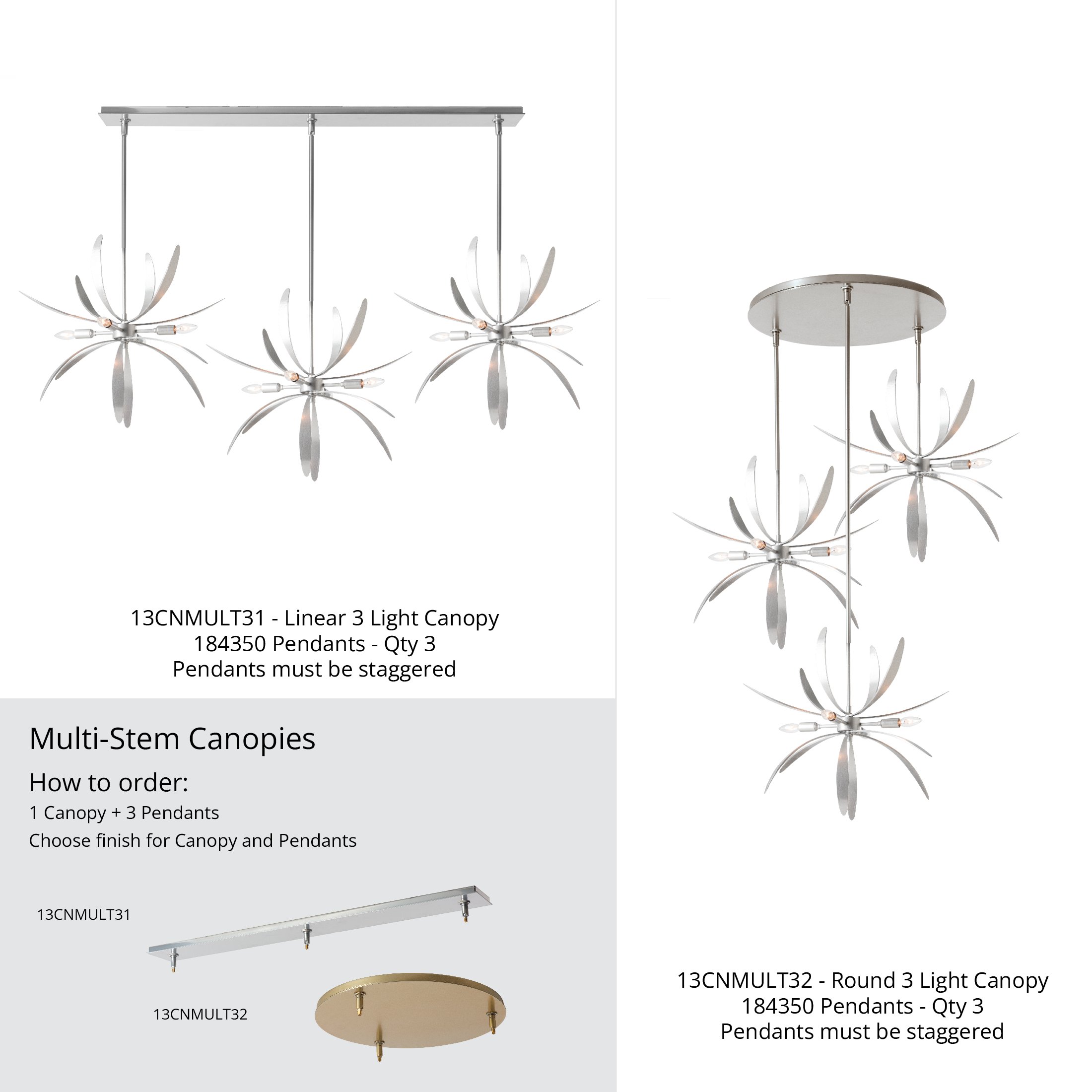 Dahlia Mini Pendant | by Hubbardton Forge | 184350