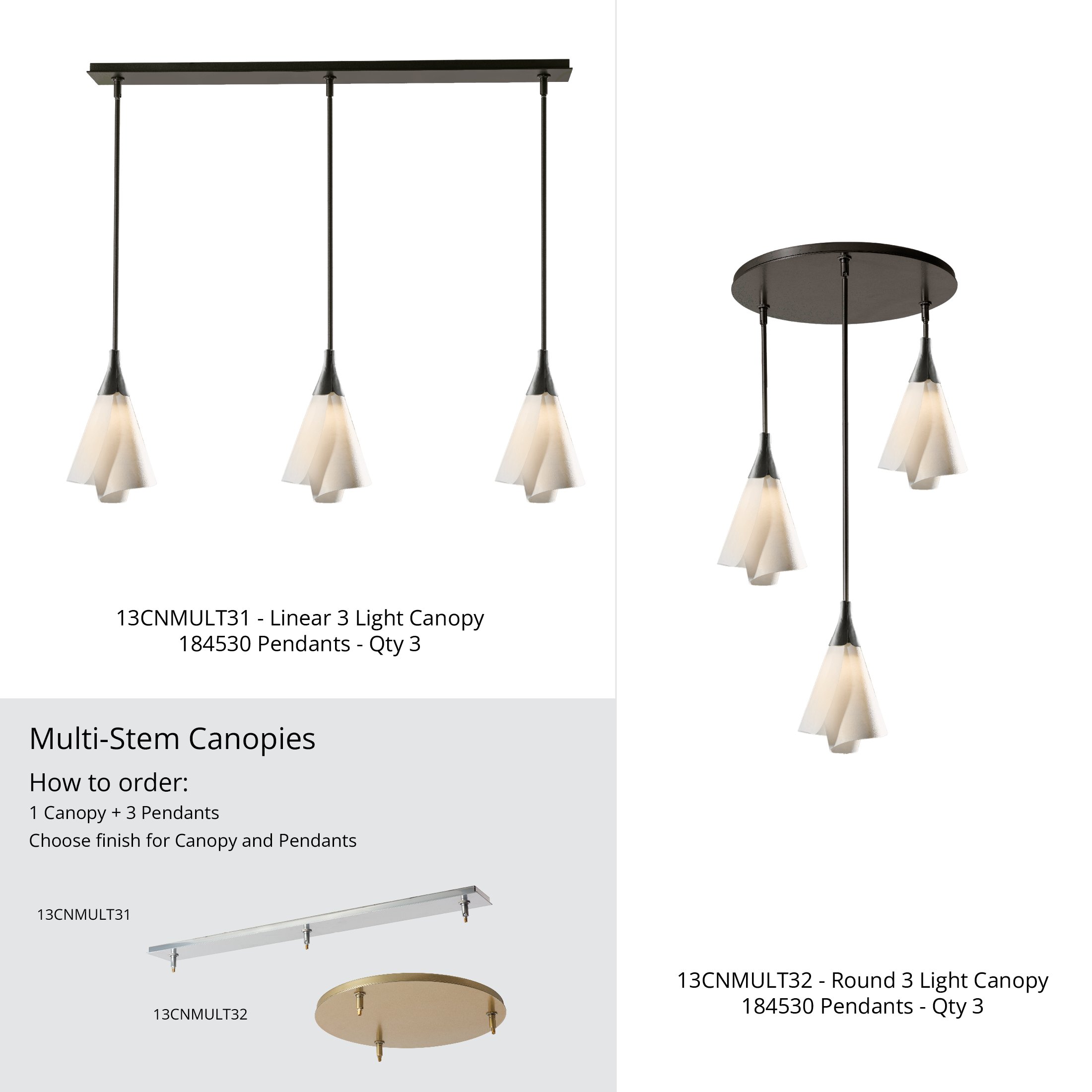 Mobius Mini Pendant | by Hubbardton Forge | 184530