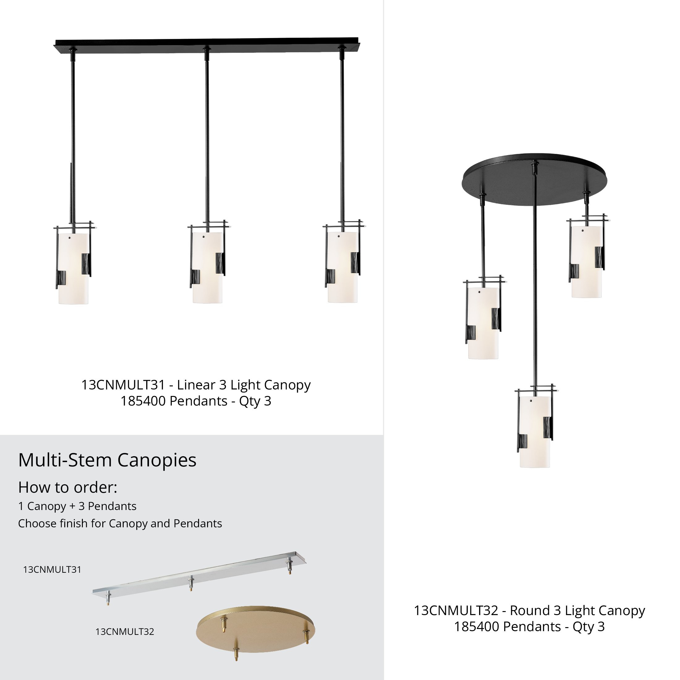 Fullered Impressions Mini Pendant | by Hubbardton Forge | 185400