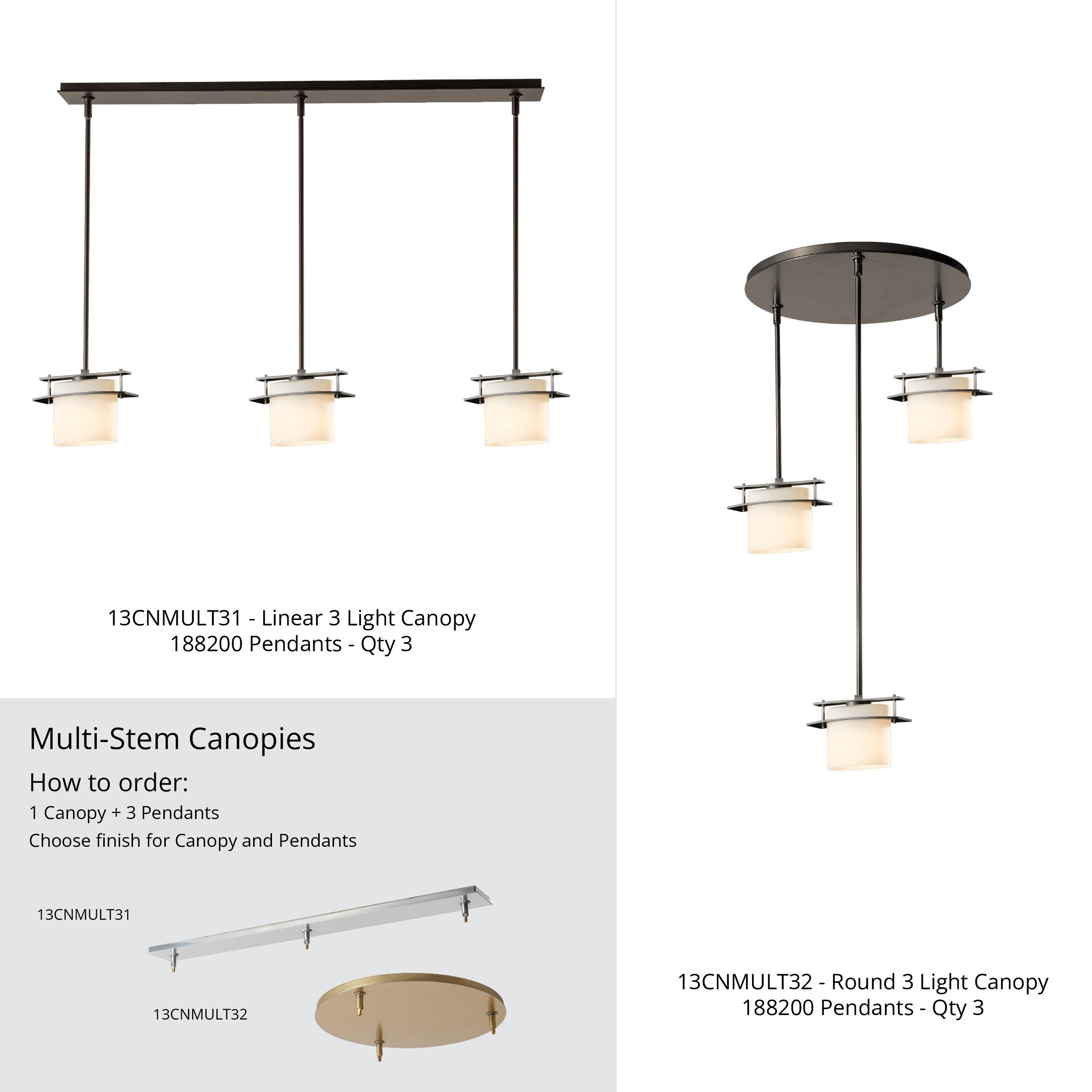 Arc Ellipse Mini Pendant | by Hubbardton Forge | 188200