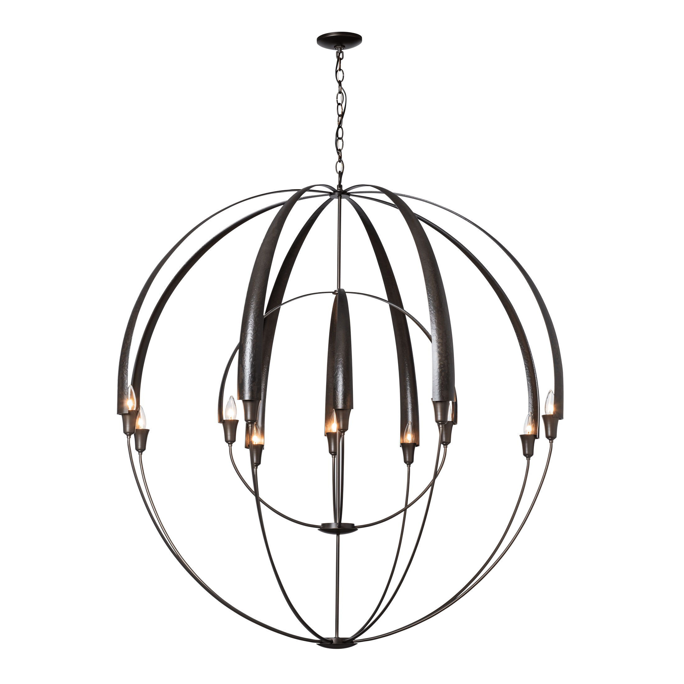 Double Cirque Large Scale Chandelier | by Hubbardton Forge Double Cirque Large Scale Chandelier | by Hubbardton Forge