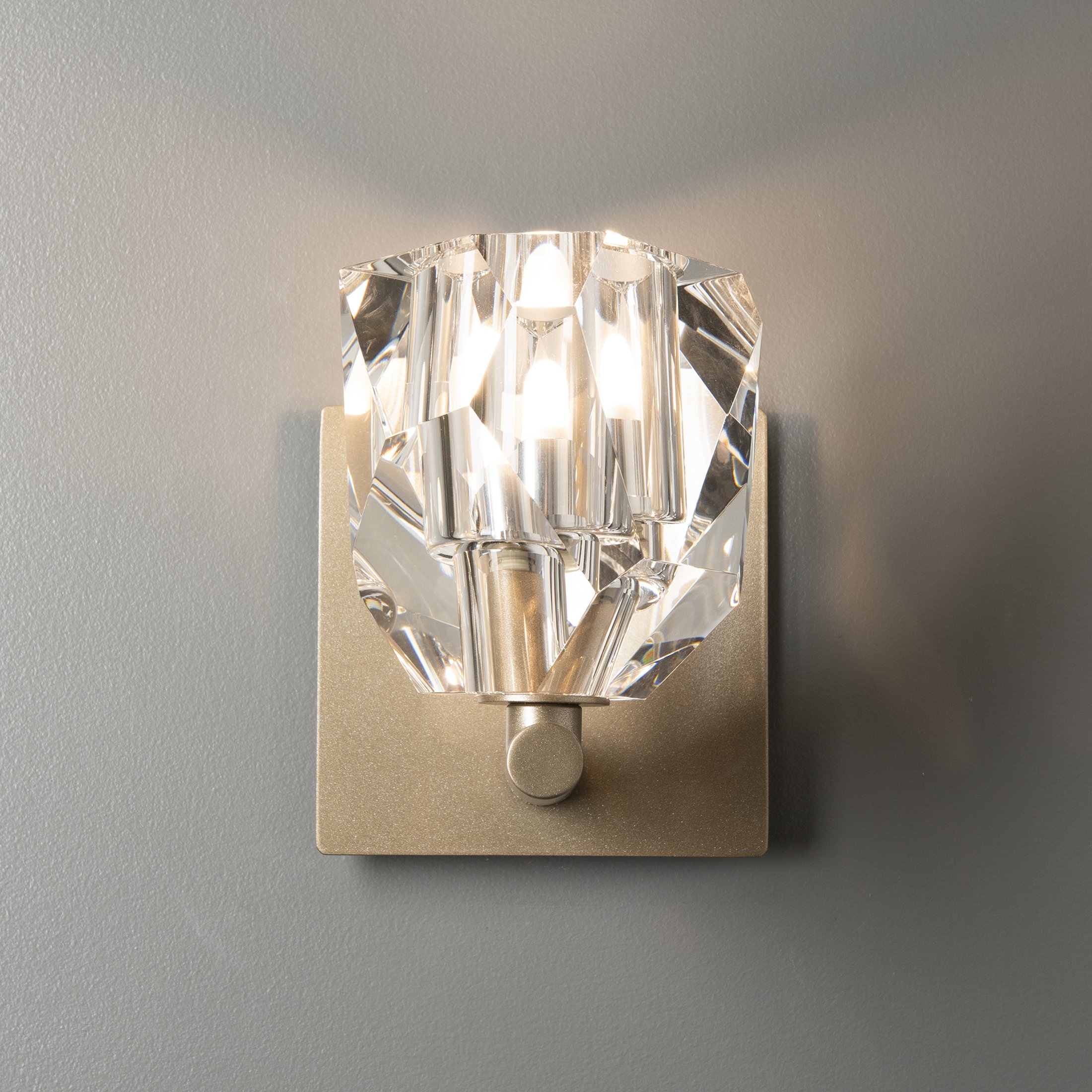 Crystal sconces for bathroom outlet
