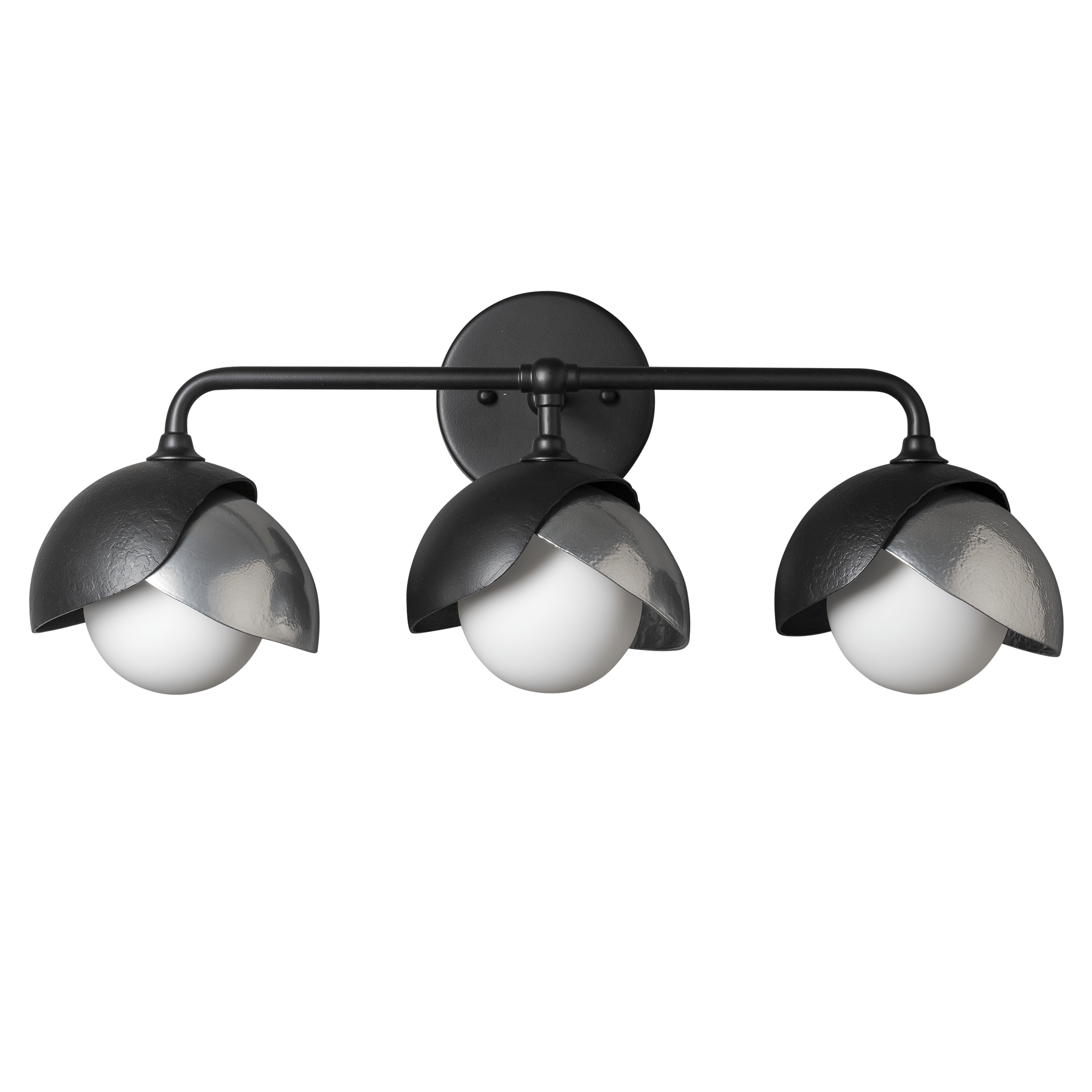 Brooklyn 3-Light Double Shade Bath Sconce | by Hubbardton Forge