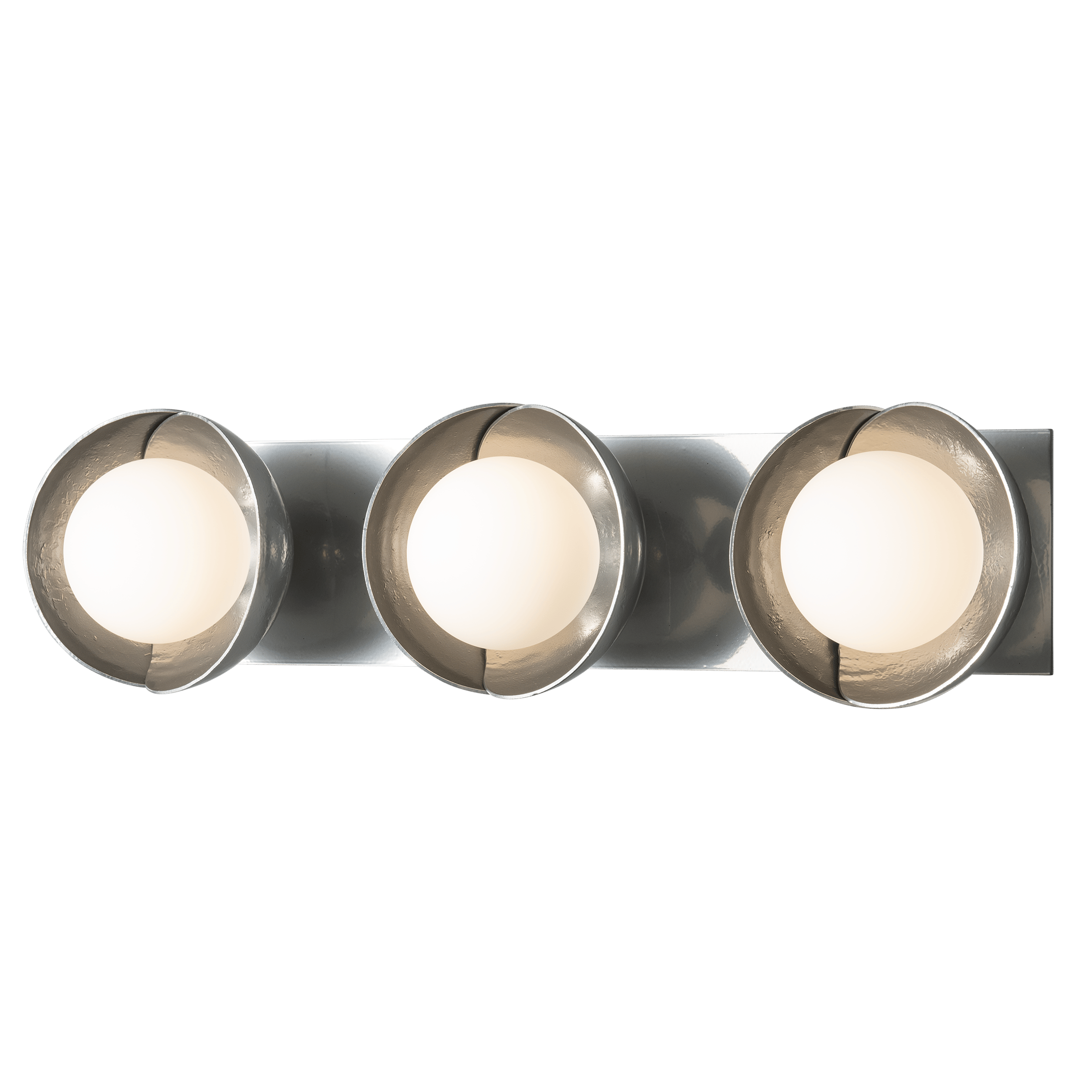 Brooklyn 3-Light Straight Double Shade Bath Sconce | by Hubbardton