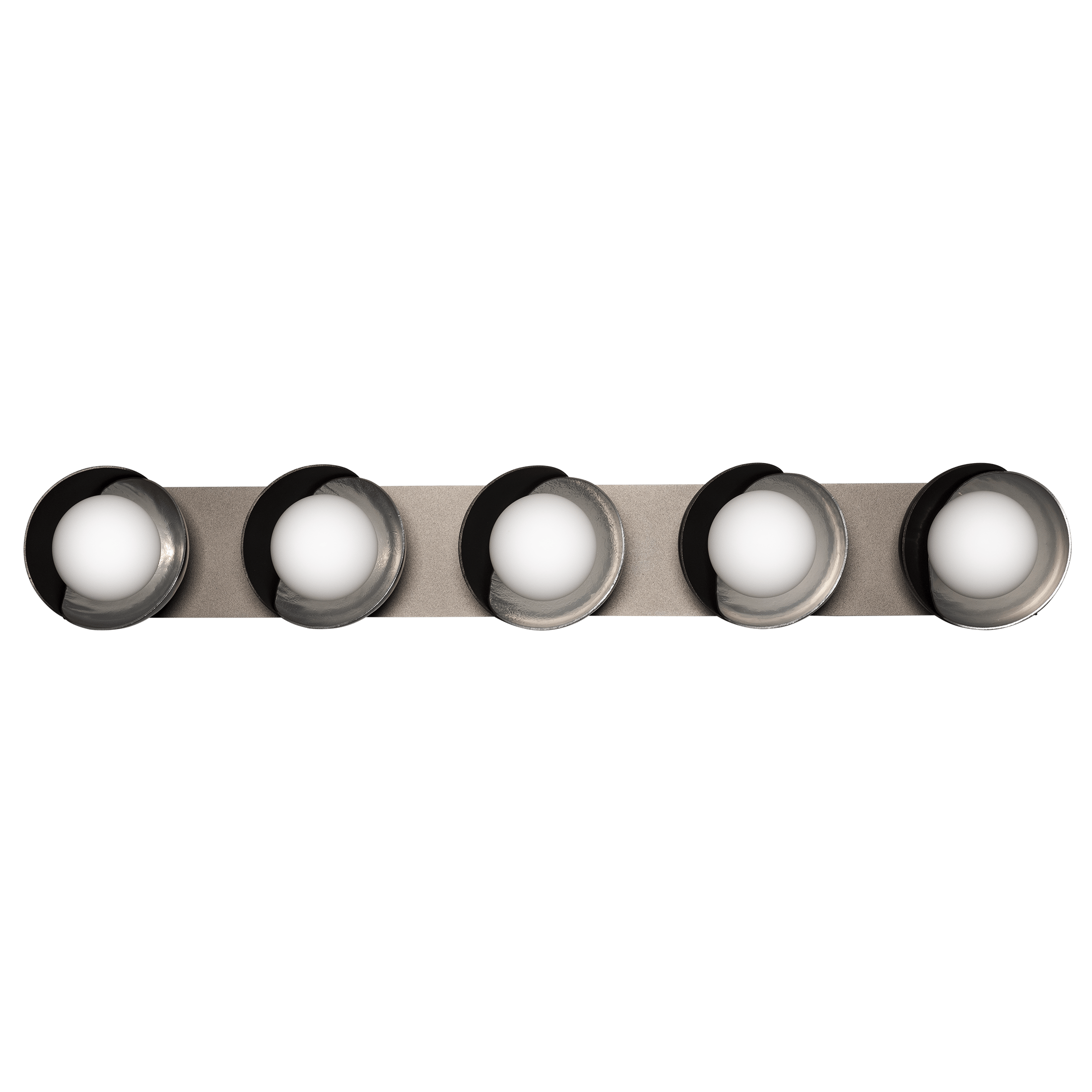 Brooklyn 5 Light Straight Double Shade Bath Sconce by Hubbardton Forge 201379
