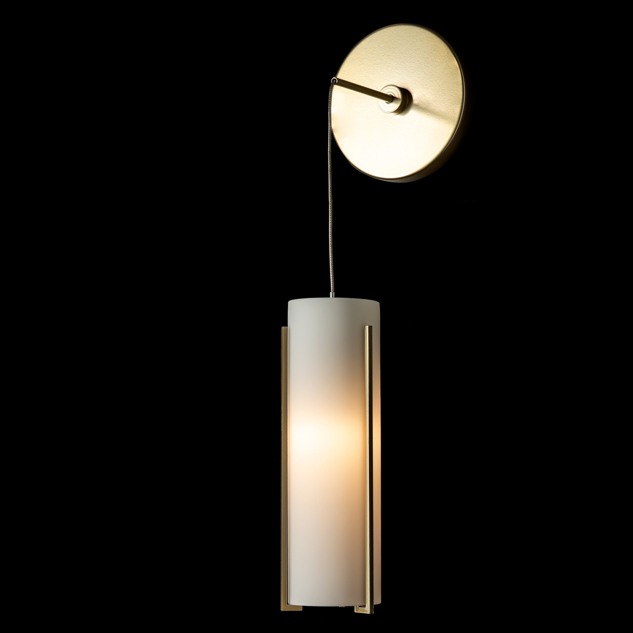 Exos Glass Mini Sconce | by Hubbardton Forge | 201394
