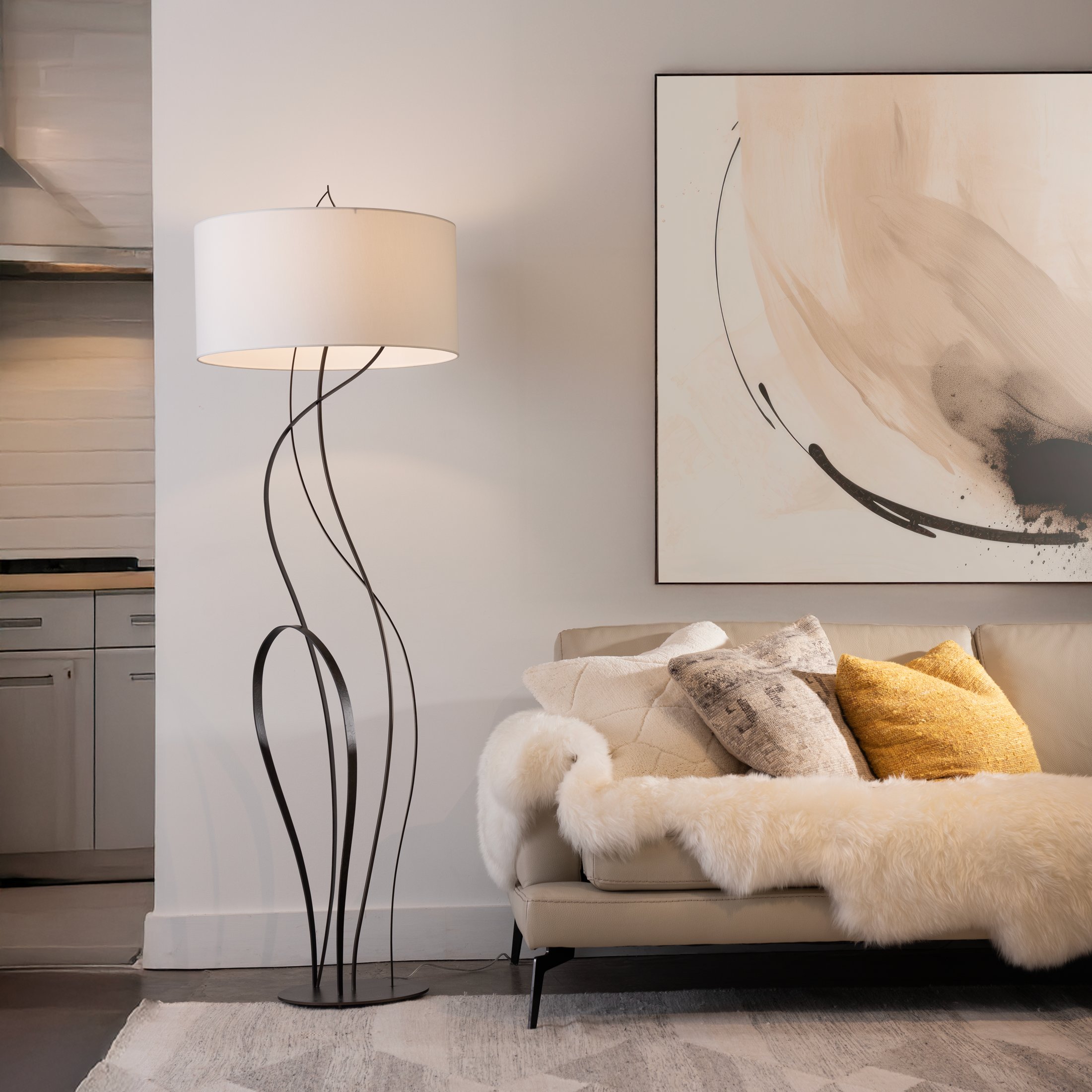 ライト・ランタン SOMABITO BOND COVER Sway Floor Lamp | by Hubbardton Forge | 237681