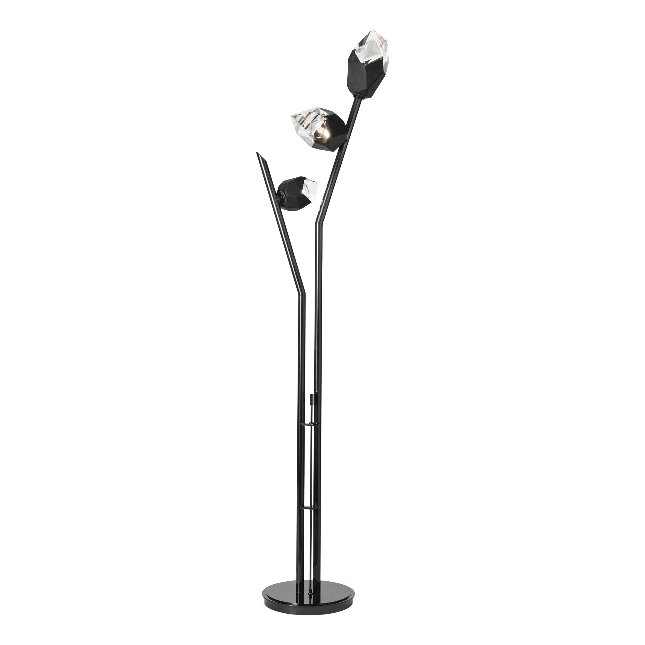 Crystal torchiere floor lamp hot sale