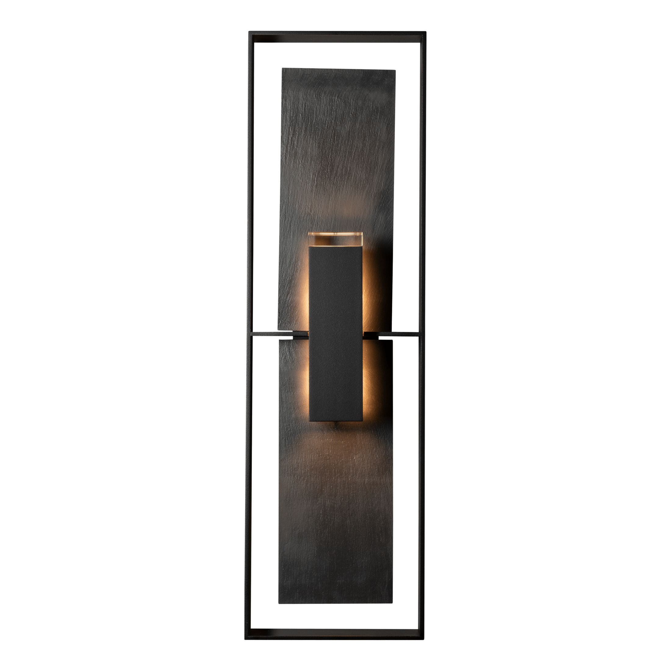 Shadow Box Tall w/Slate Outdoor Sconce | by Hubbardton Forge Shadow Box Tall w/Slate Outdoor Sconce | by Hubbardton Forge