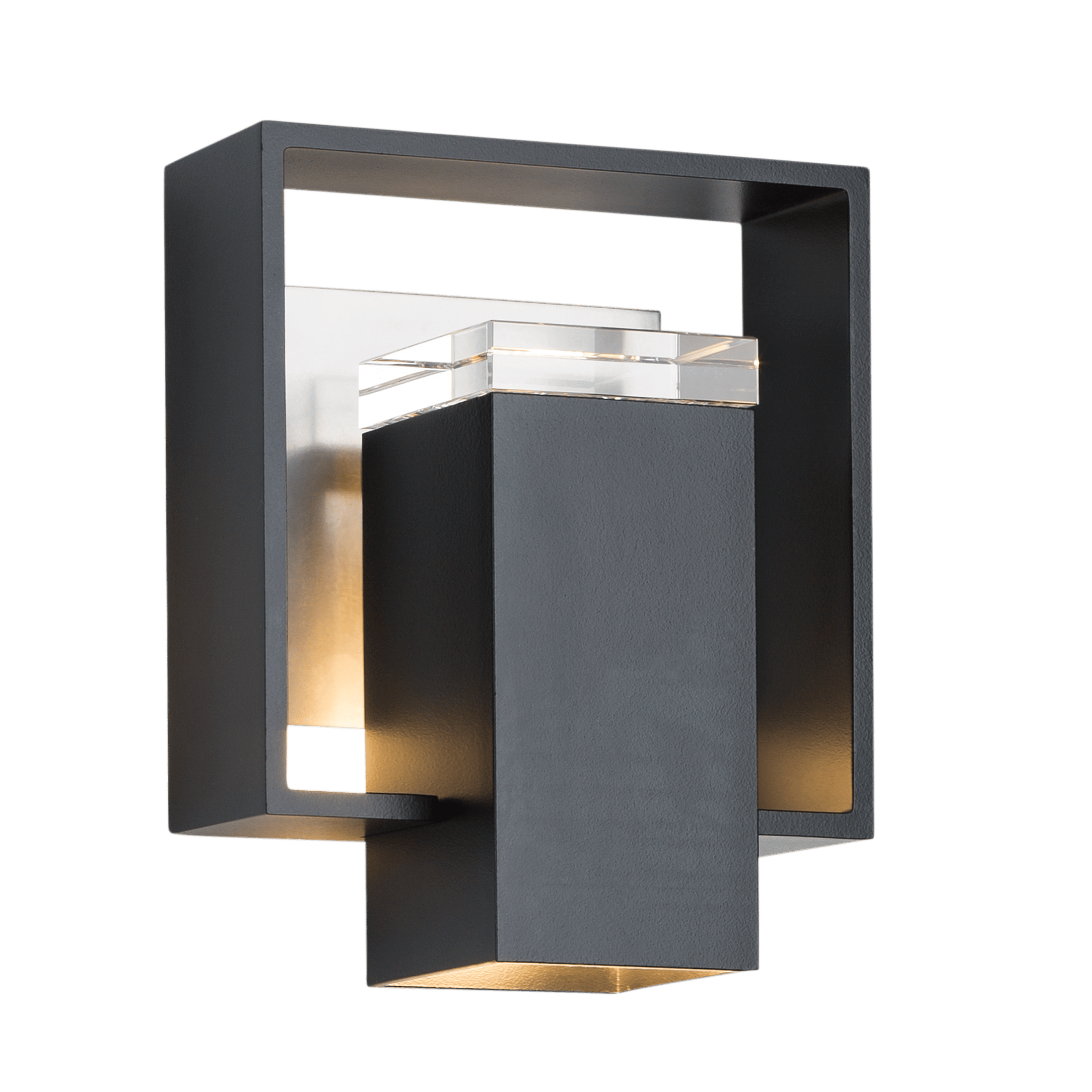 Shadow Box Small Dark Sky Friendly Outdoor Sconce | by Hubbardton