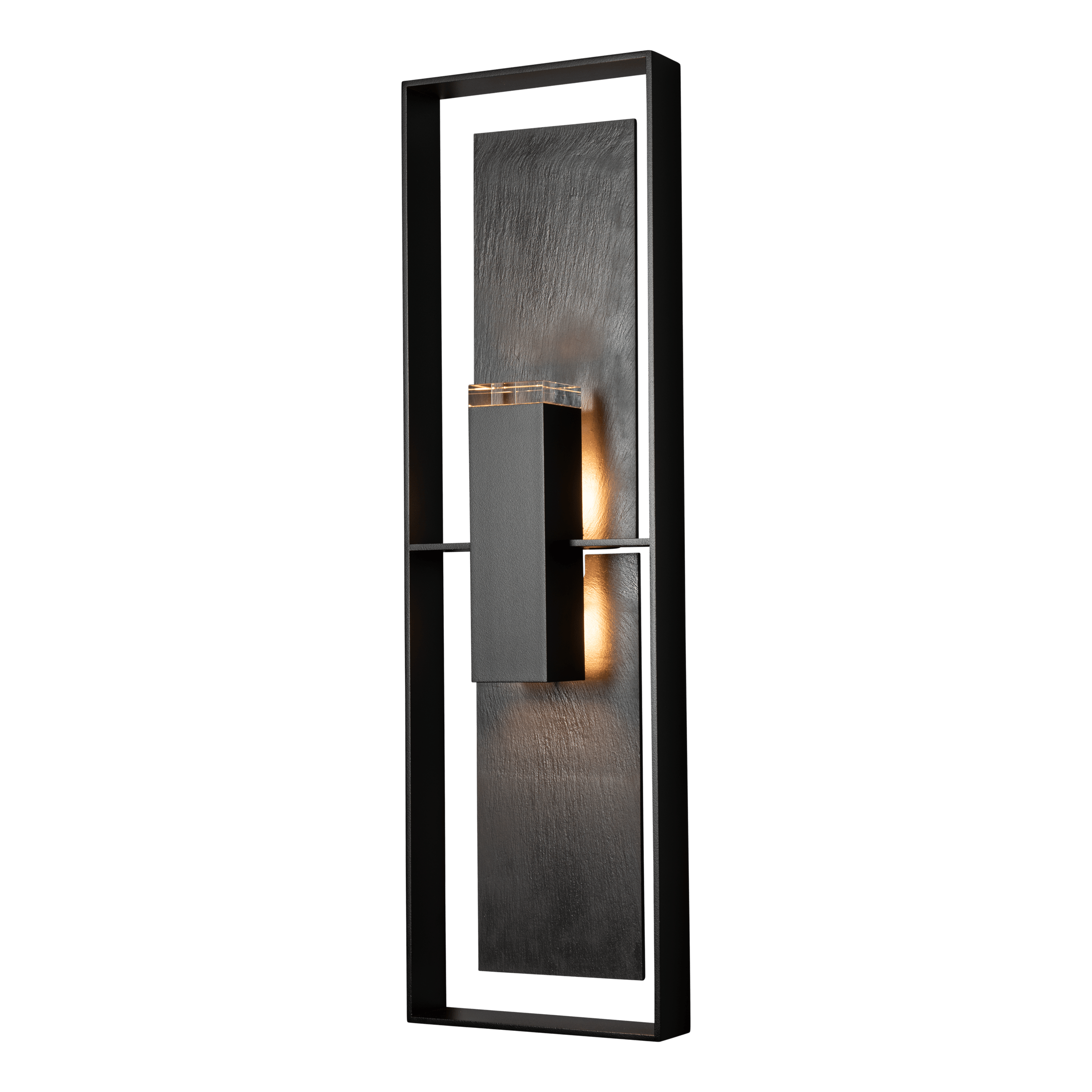 Shadow Box Tall w/Slate Dark Sky Friendly Outdoor Sconce | by