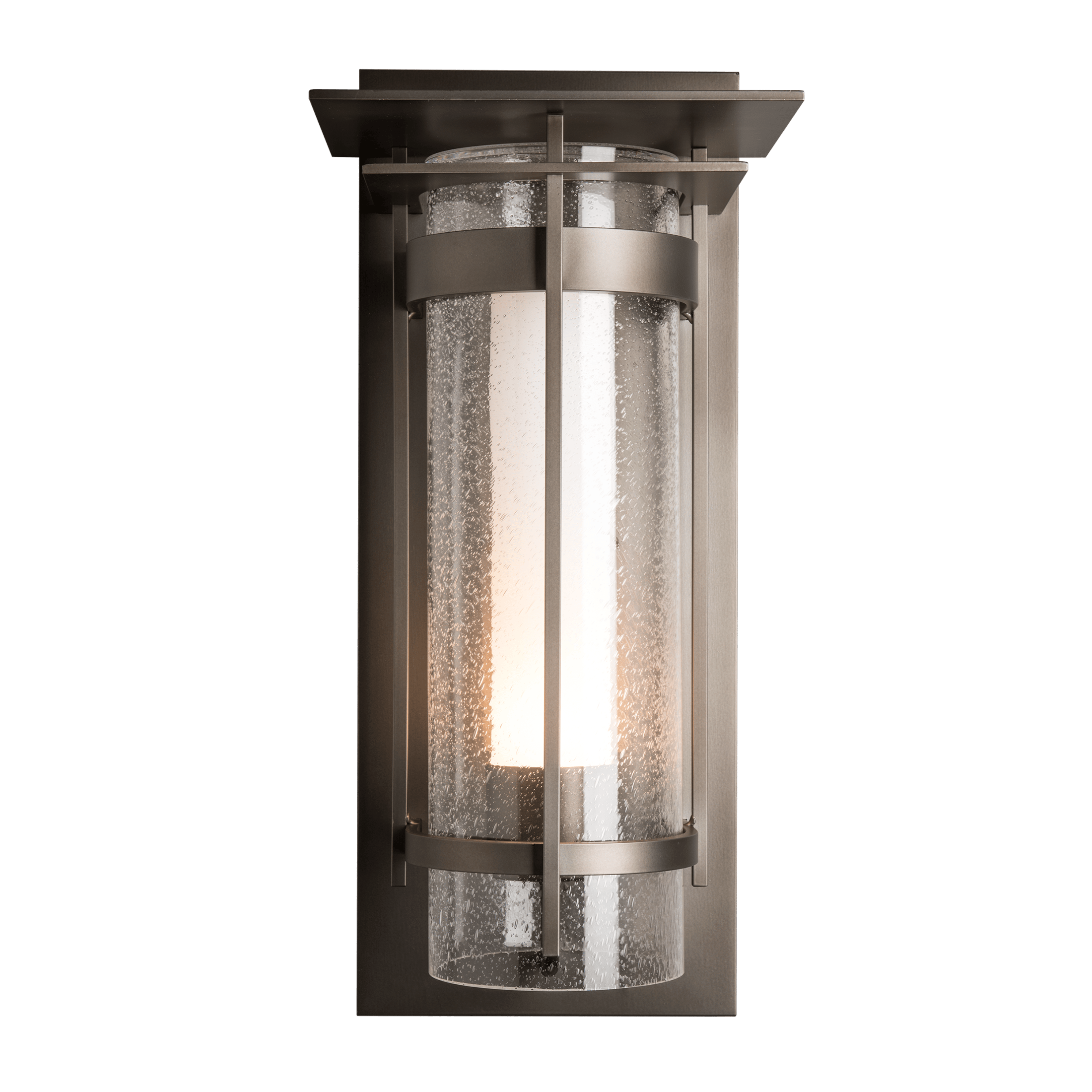 Torch with Top Plate Large Outdoor Sconce | by Hubbardton Forge