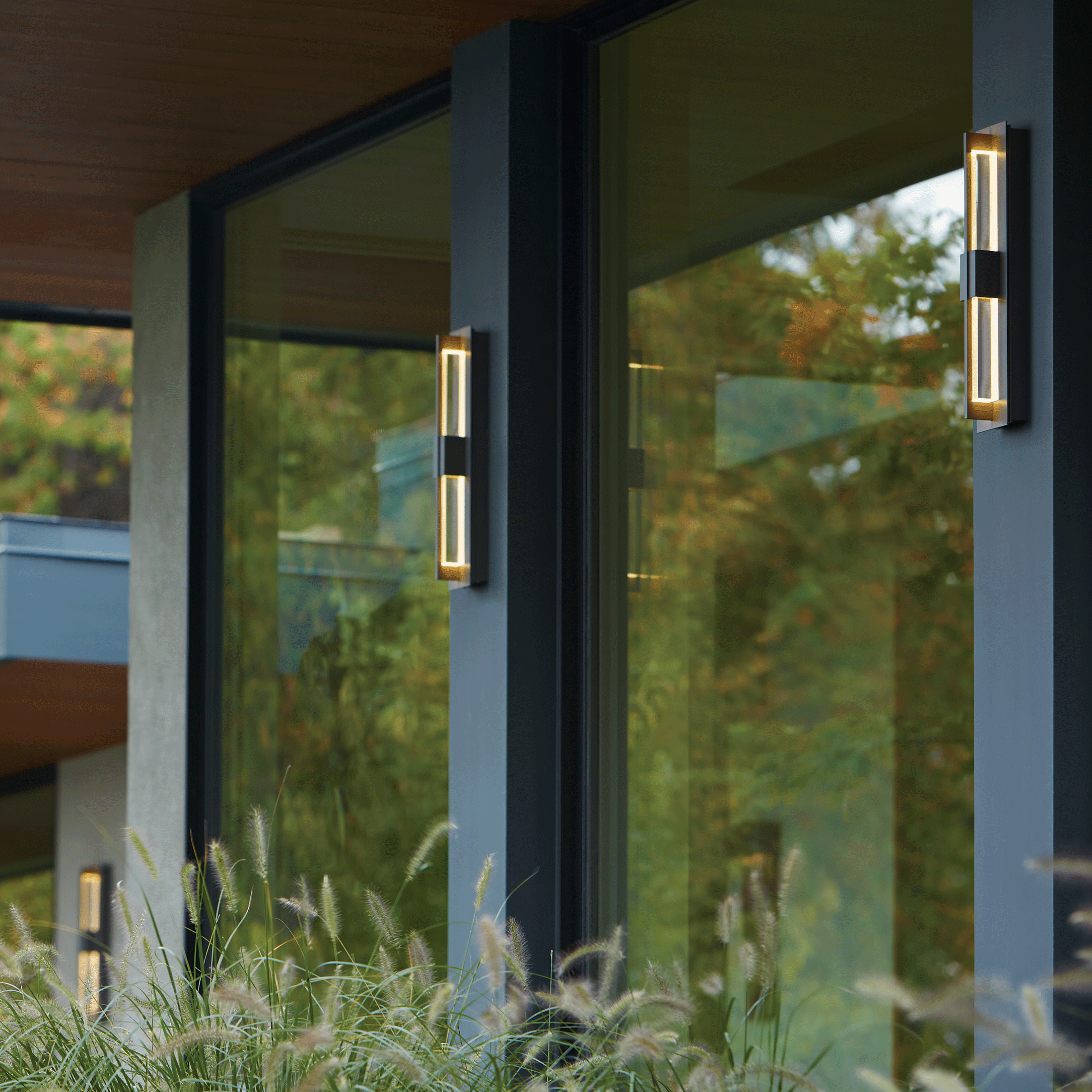 Double Axis Small LED Outdoor Sconce | by Hubbardton Forge | 306415