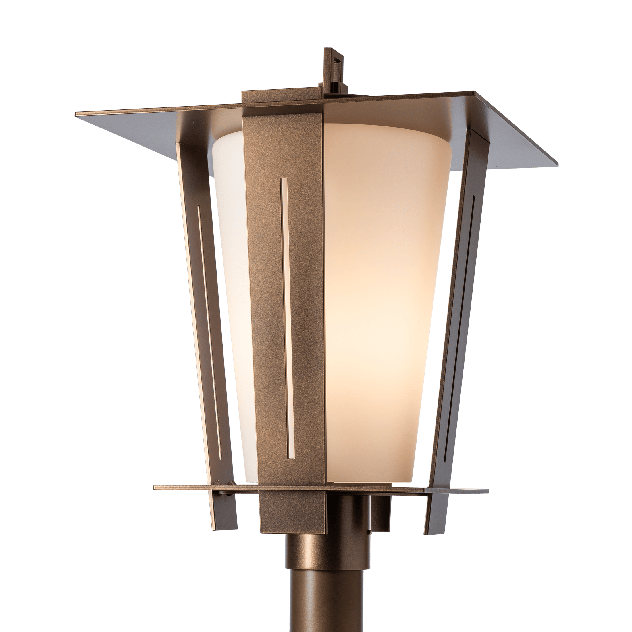 Linea Outdoor Lantern Post Light | by Hubbardton Forge | 342026