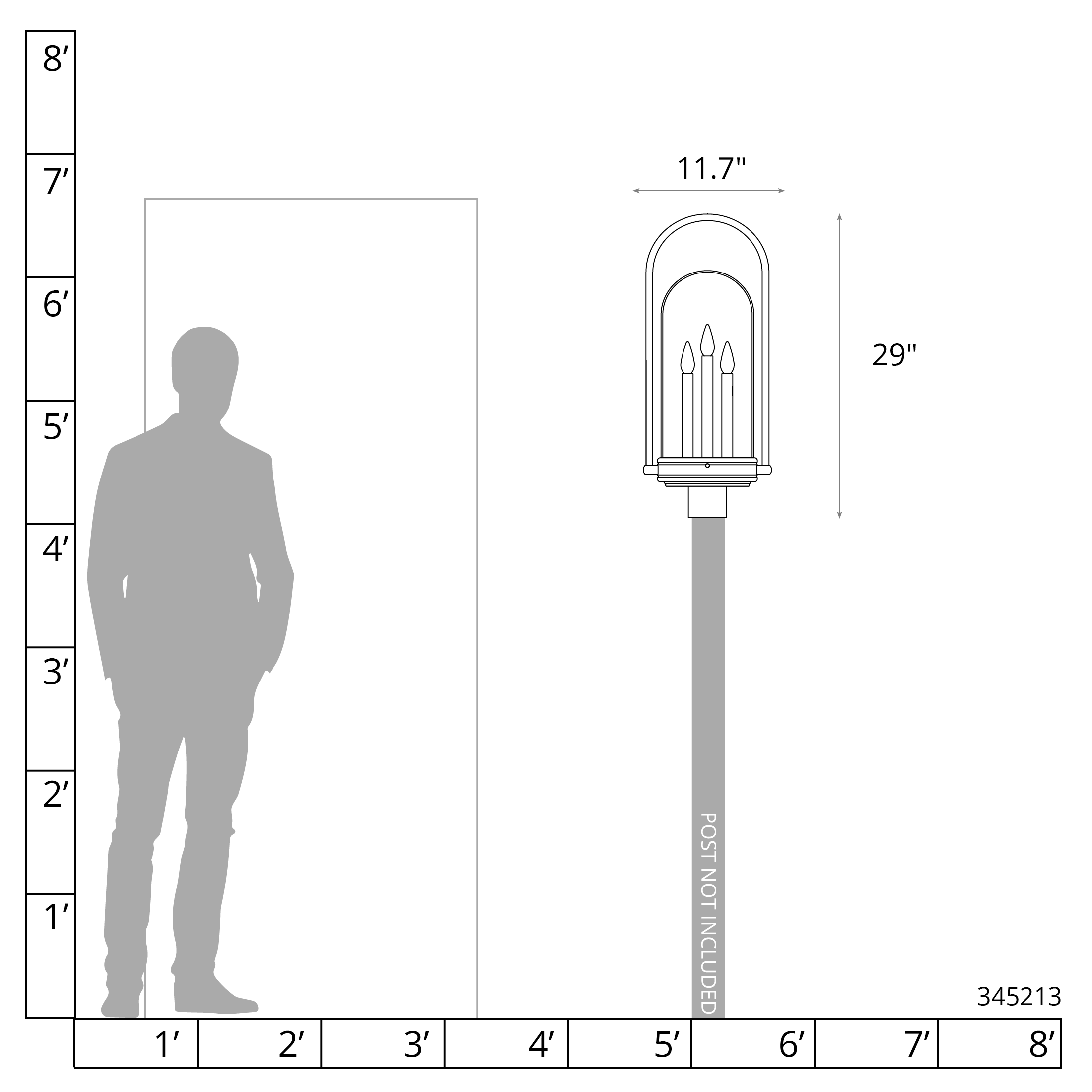 Davis Post Light | by Hubbardton Forge | 345213