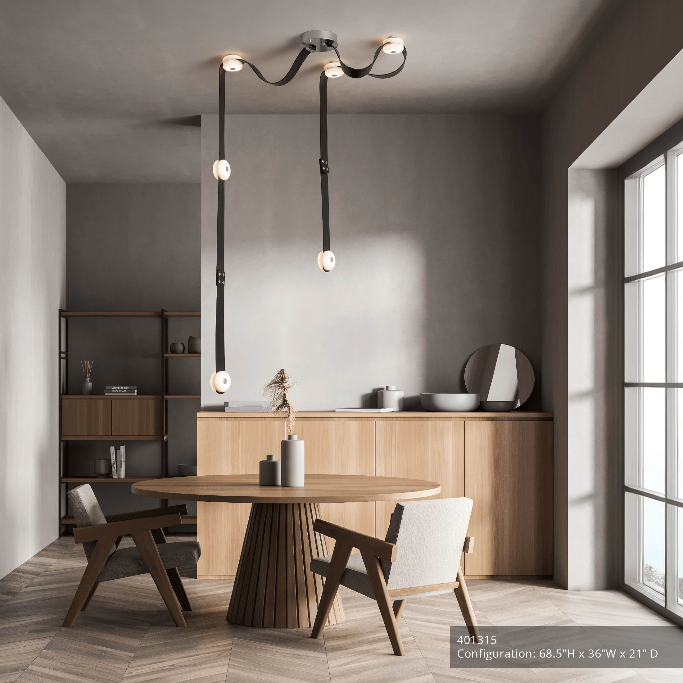SNAPS Medium LED Pendant | by Hubbardton Forge | 401315 SNAPS Medium LED Pendant | by Hubbardton Forge | 401315