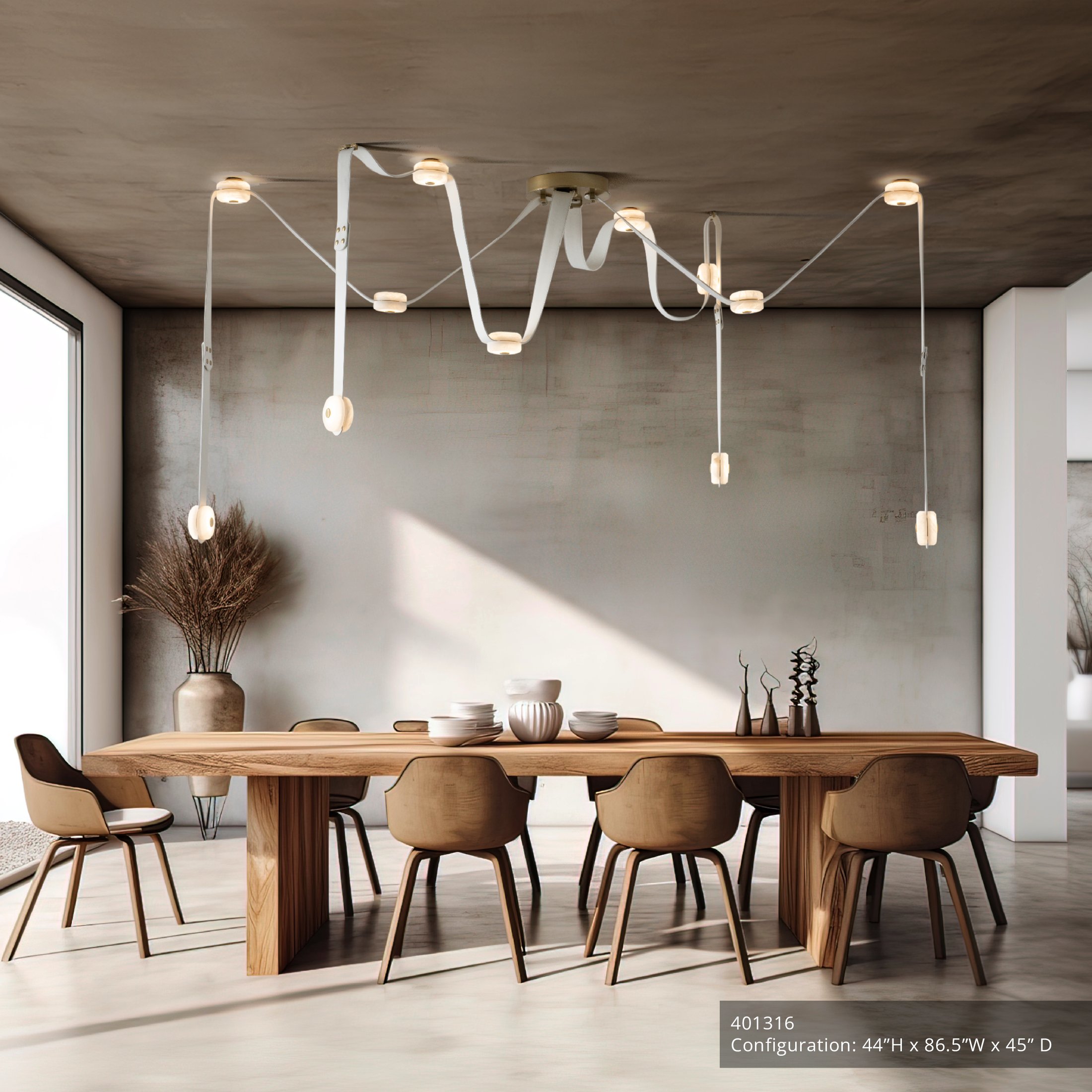 SNAPS Large LED Pendant | by Hubbardton Forge | 401316