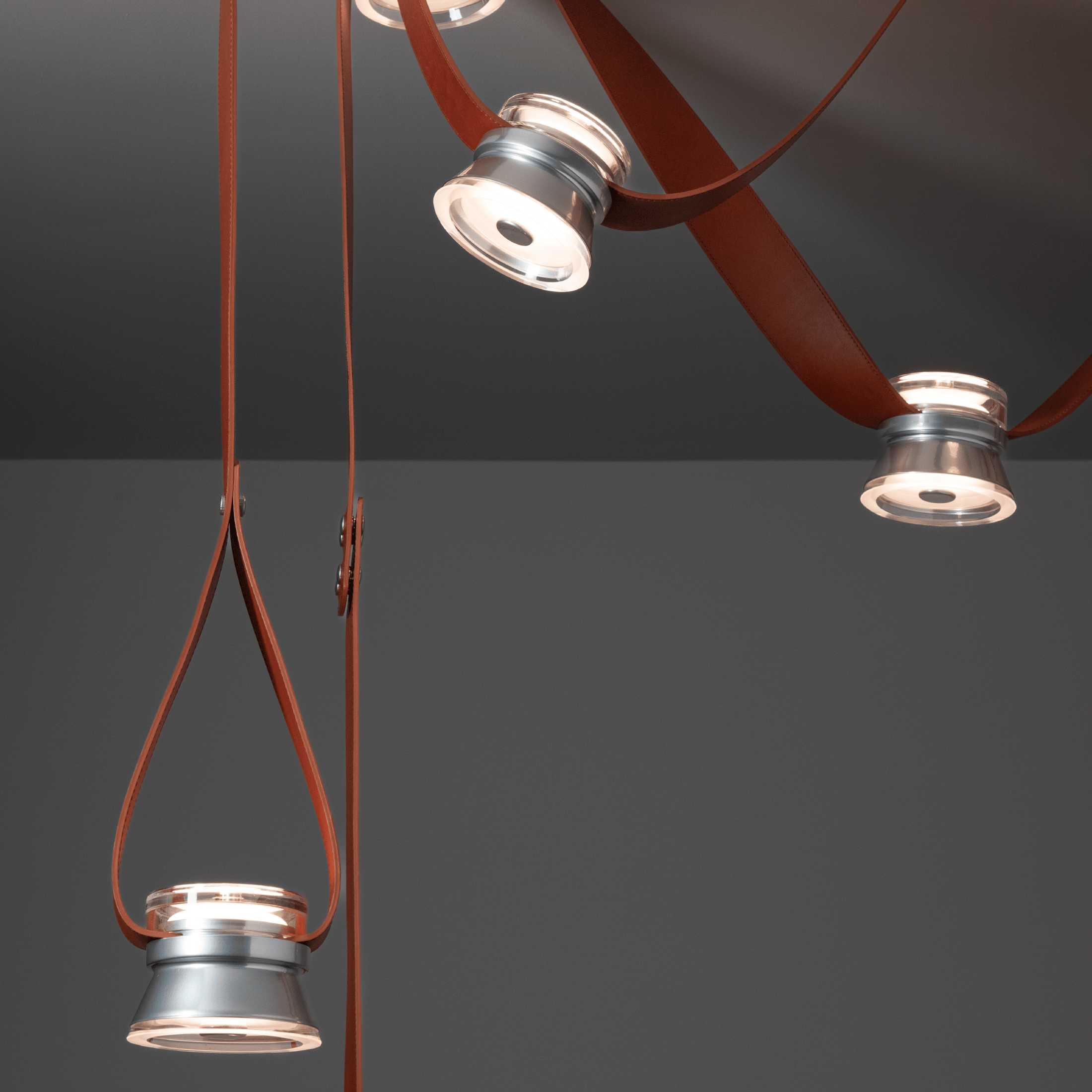SNAPS Large LED Pendant w/Metal Cones | by Hubbardton Forge | 401322