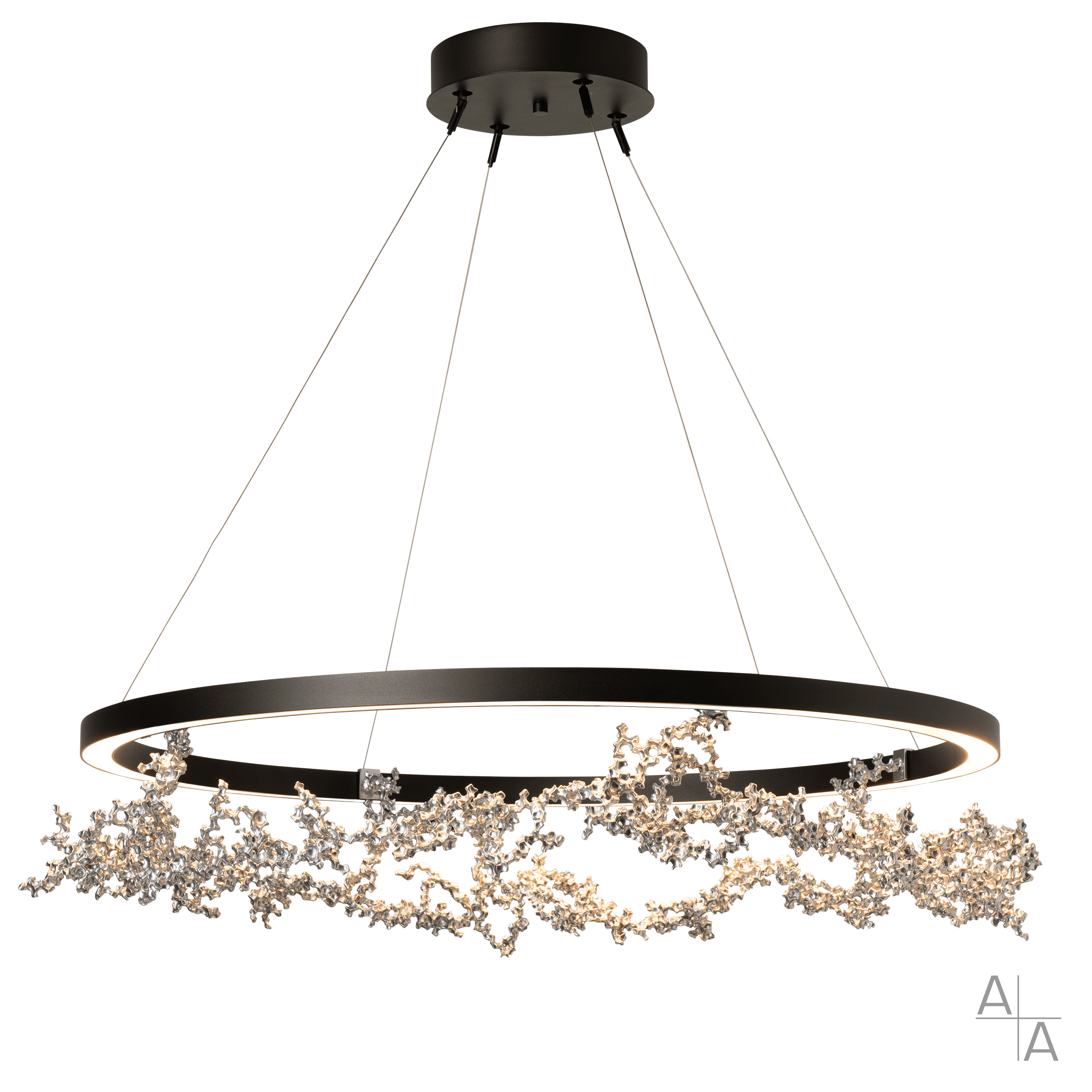 Coral LED Ring Pendant | by Hubbardton Forge | 401330 Coral LED Ring Pendant | by Hubbardton Forge | 401330