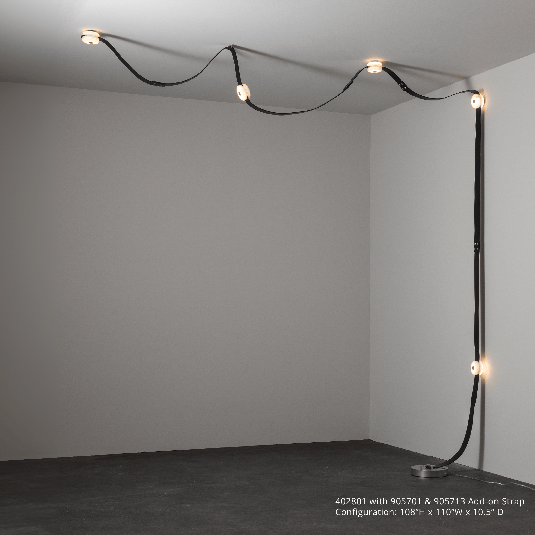 SNAPS Floor-to-Ceiling Plug-in LED Lamp | by Hubbardton Forge | 402801