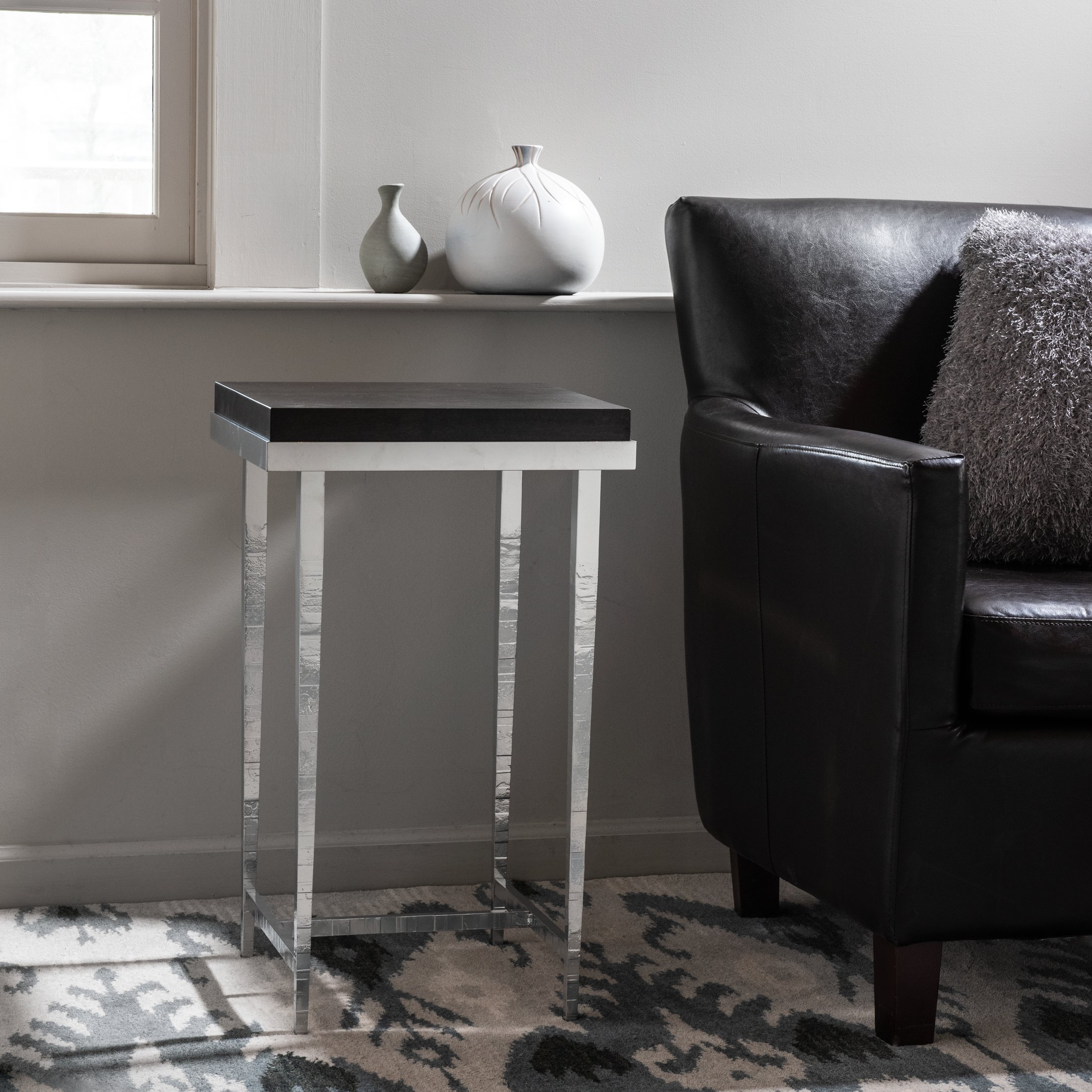 さとし　H&O SC BRIDGING table 50 Kinsey Rectangular Side Table CT968343