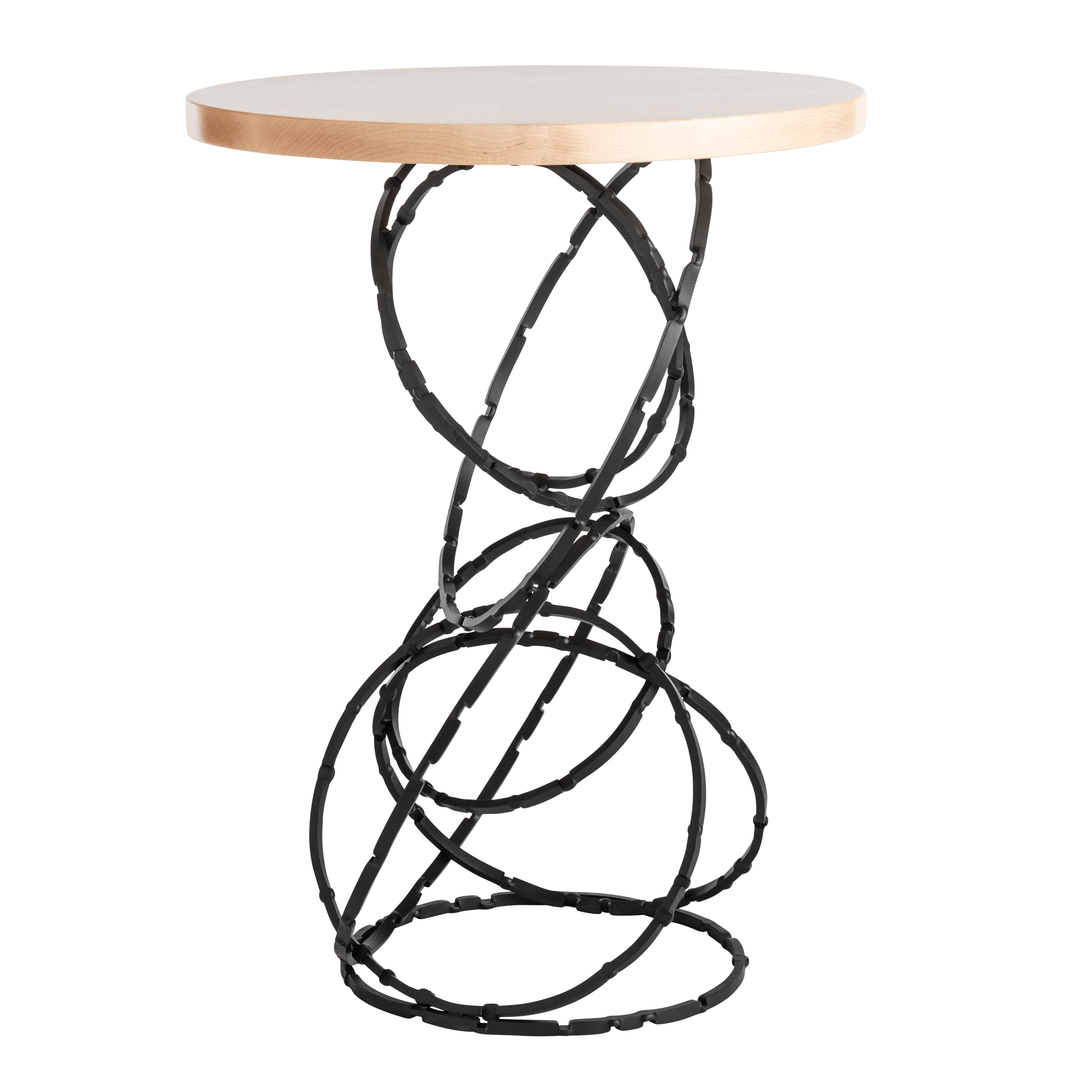 Olympus Wood Top Accent Table | by Hubbardton Forge | 750134