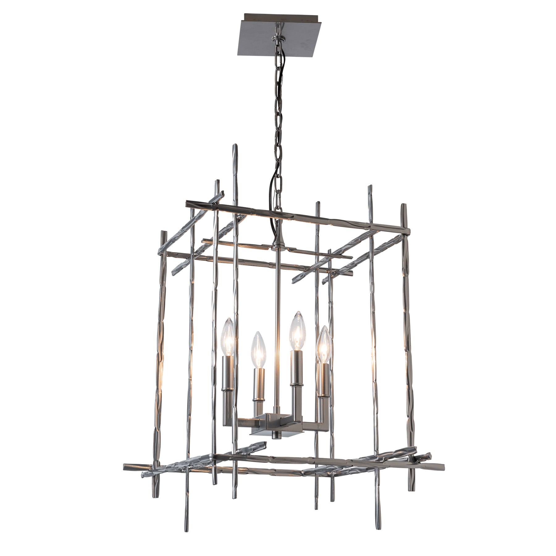 Tura 4-Light Medium Chandelier | by Hubbardton Forge | 101316