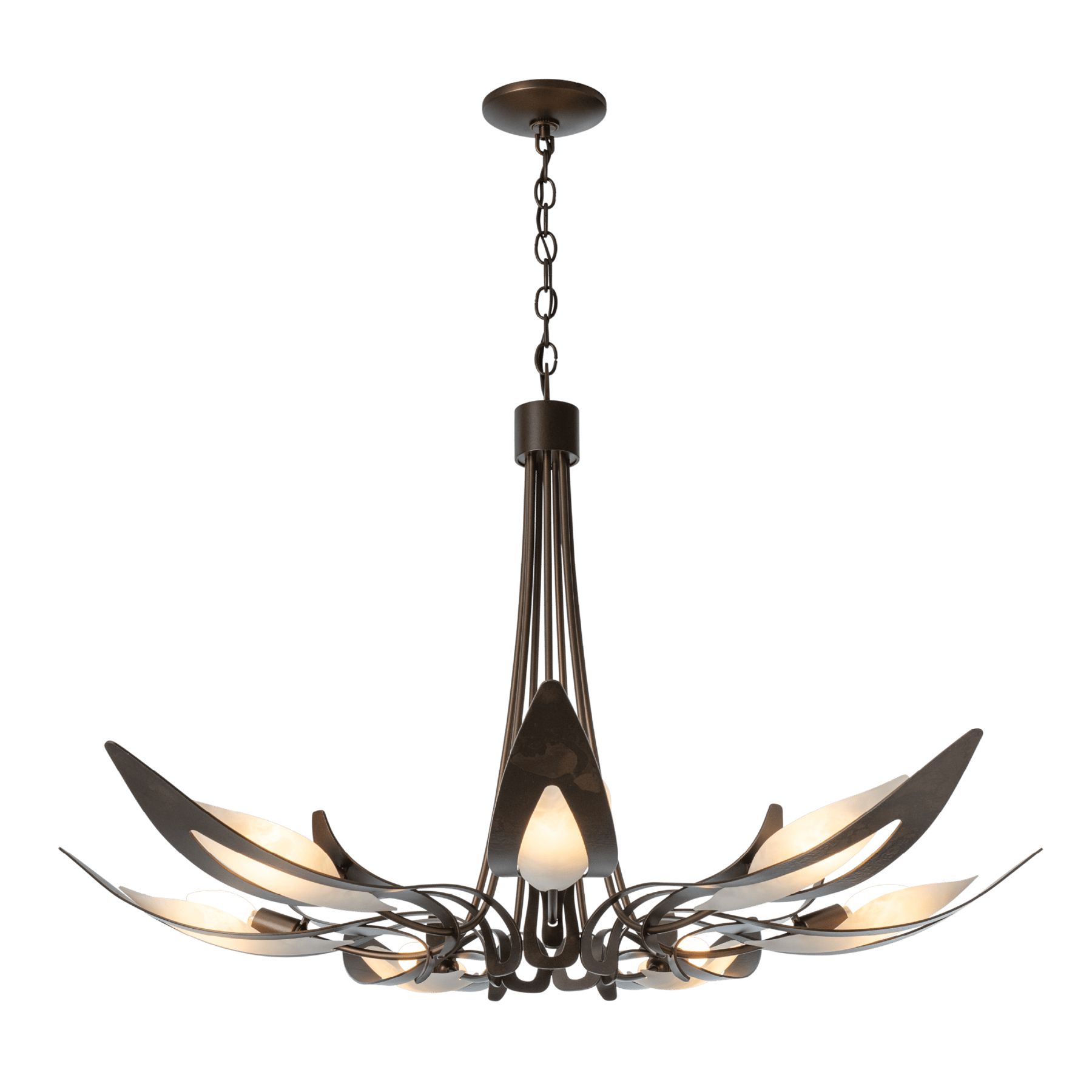 1007様 Parasol 7-Light Chandelier | by Hubbardton Forge | 101320