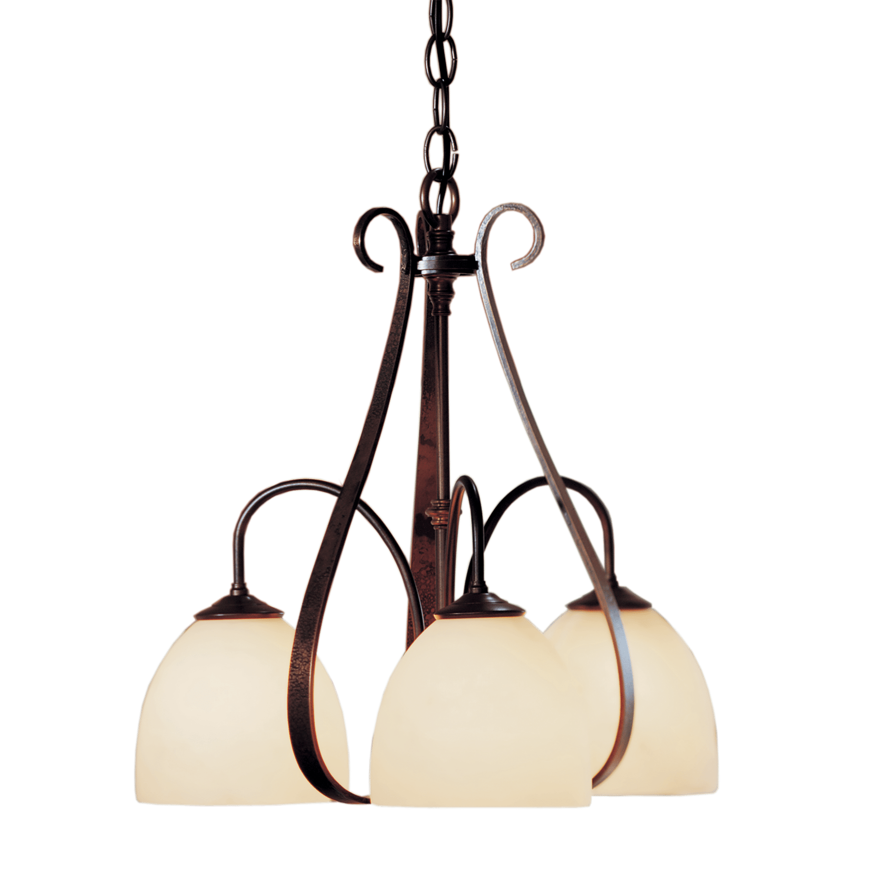 Sweeping Taper 3 Arm Chandelier by Hubbardton Forge 101441