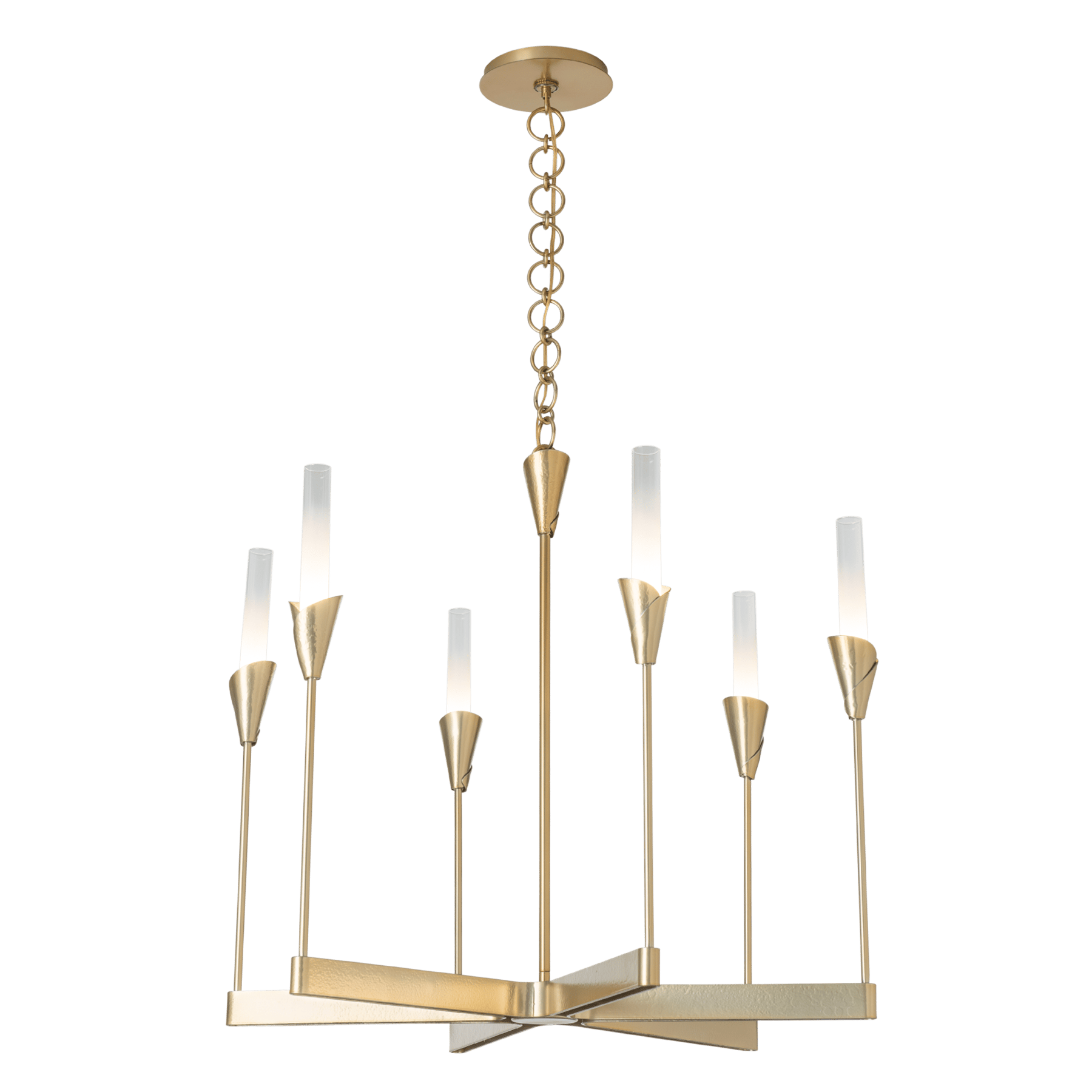 Lilium 6-Light Chandelier | by Hubbardton Forge | 101702