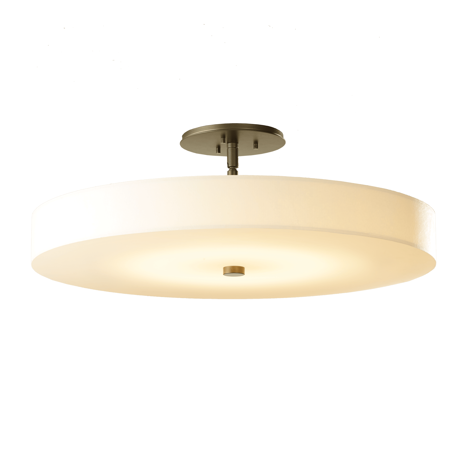 Disq Large LED Semi-Flush | by Hubbardton Forge | 126805